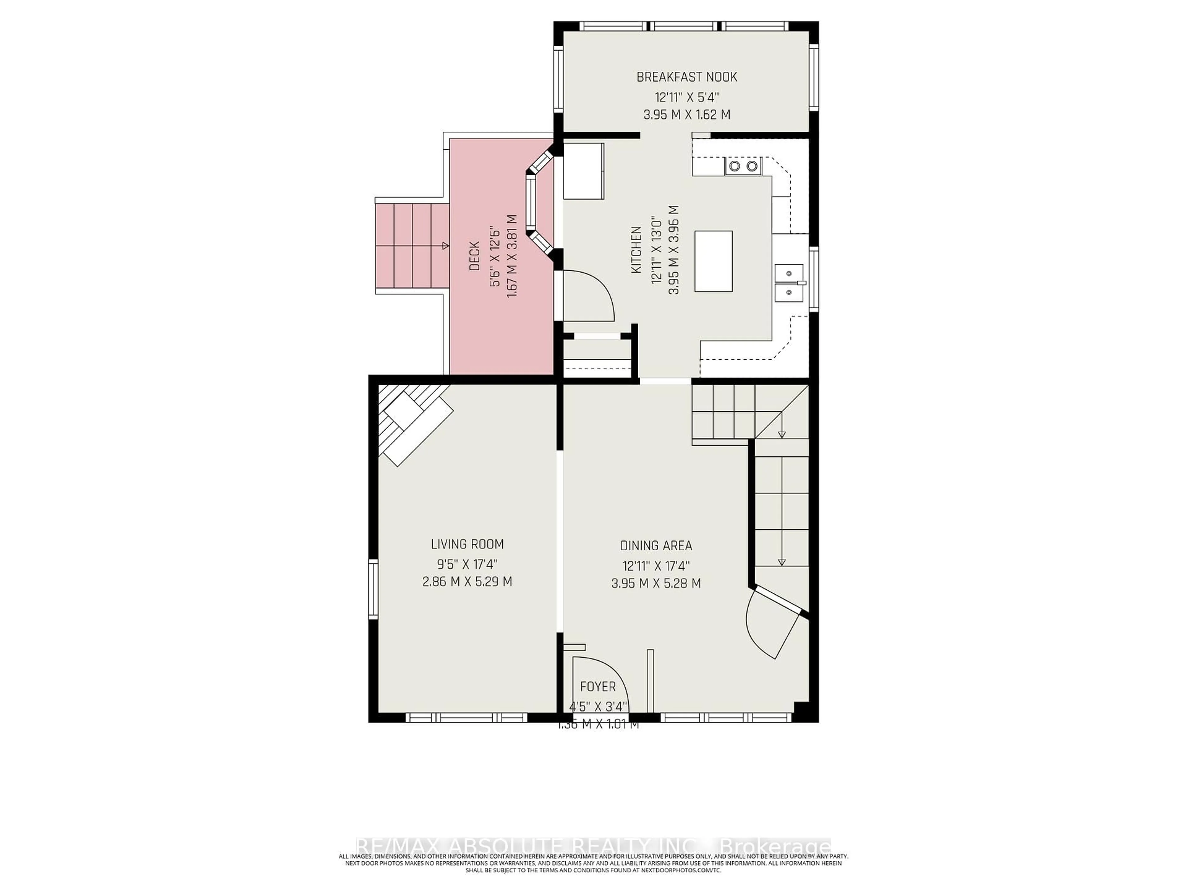 Floor plan for 61 Tierney St, Arnprior Ontario K7S 2R8