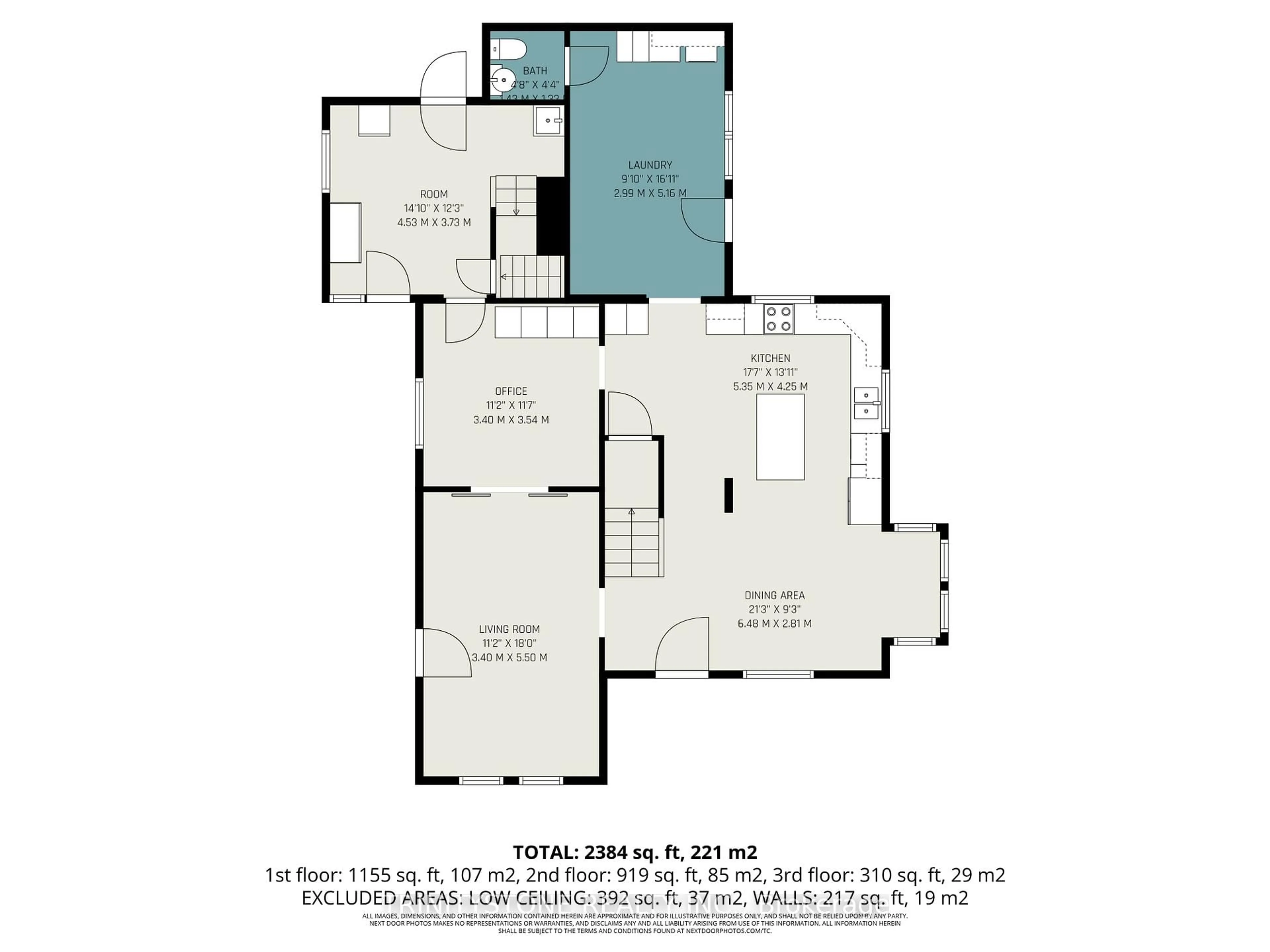 Floor plan for 321 Albert St, Arnprior Ontario K7S 2M8