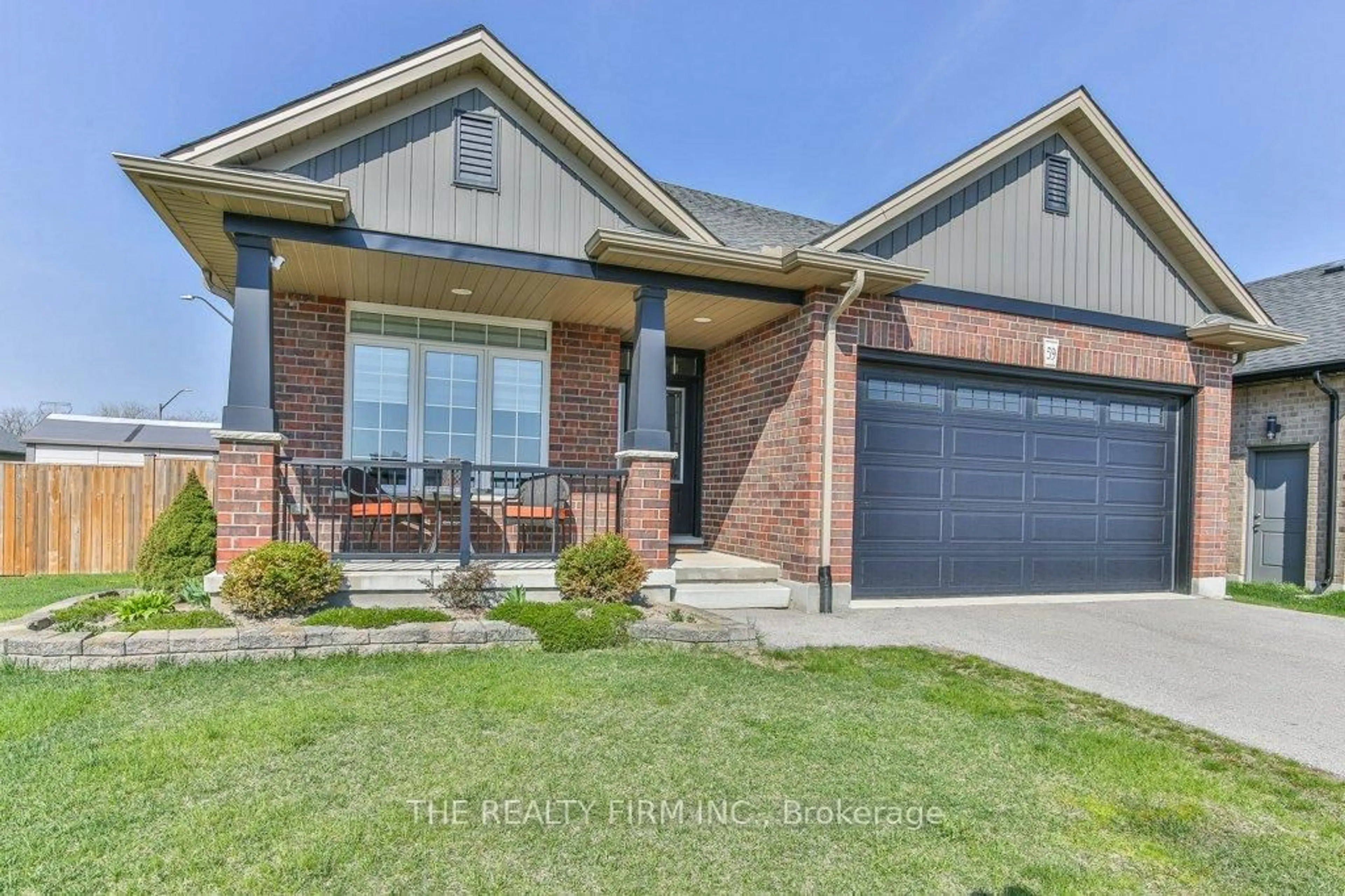 Home with brick exterior material, street for 59 Freeman Lane, Central Elgin Ontario N5P 0E5