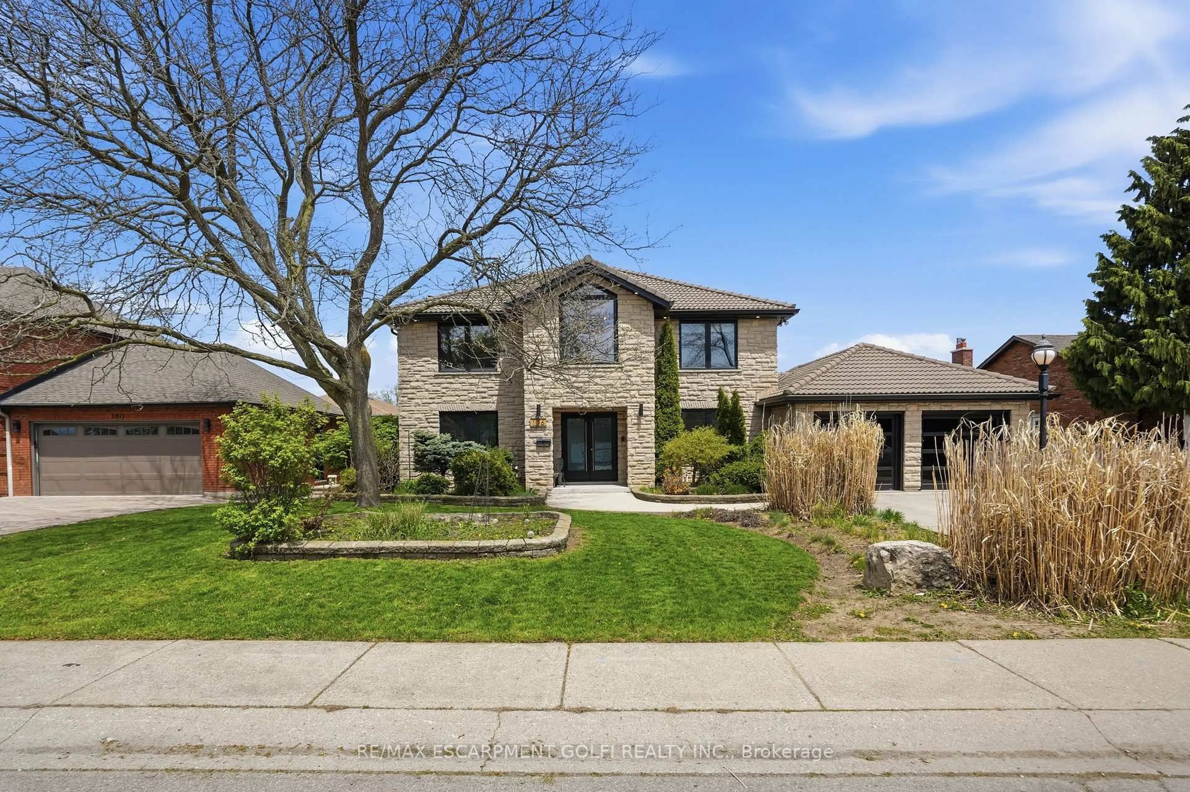 Home with brick exterior material, street for 176 ALBION FALLS Blvd, Hamilton Ontario L8W 1R6