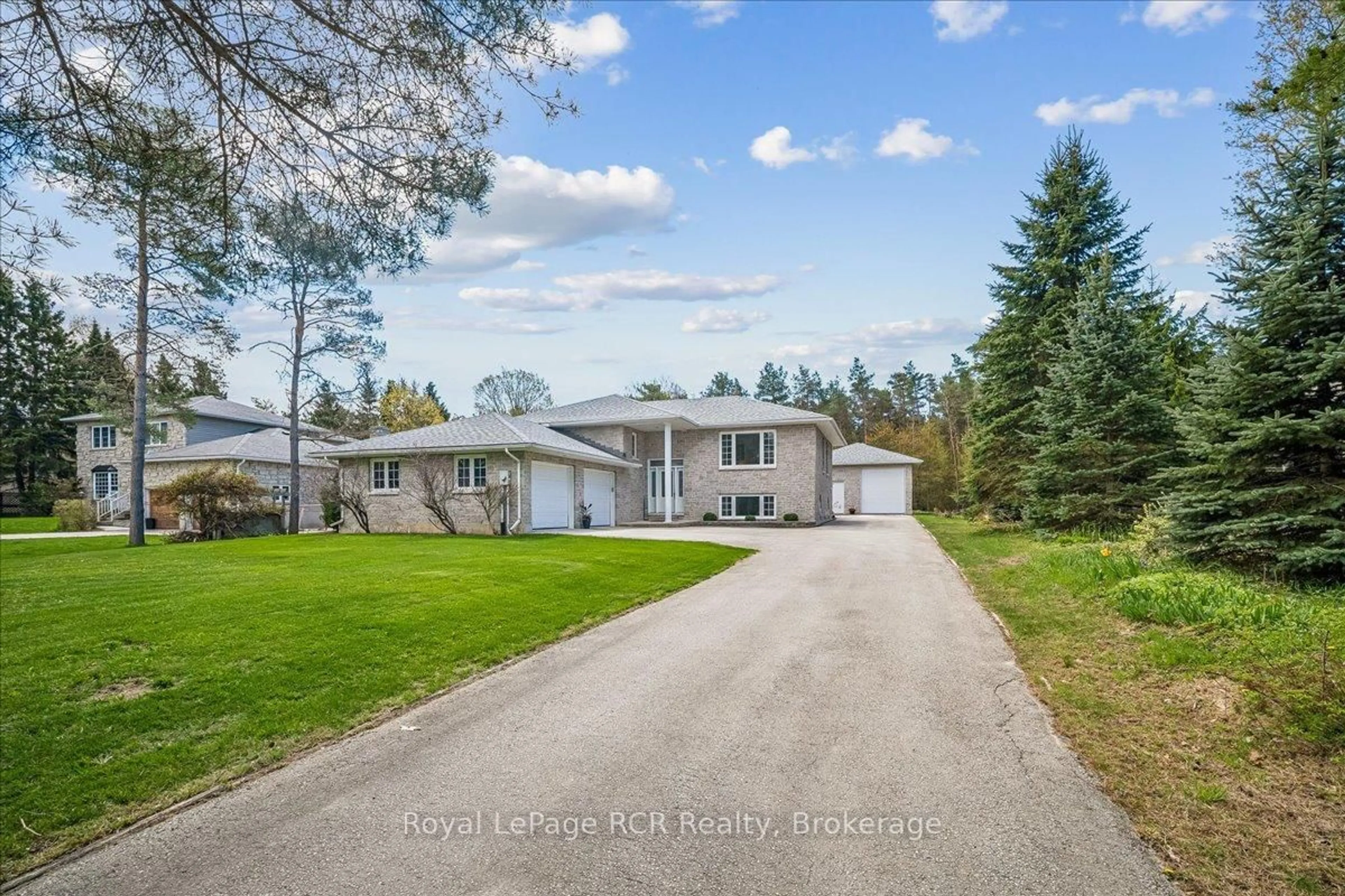 A pic from outside/outdoor area/front of a property/back of a property/a pic from drone, street for 30 Pine Tree Dr, South Bruce Peninsula Ontario N0H 1P0