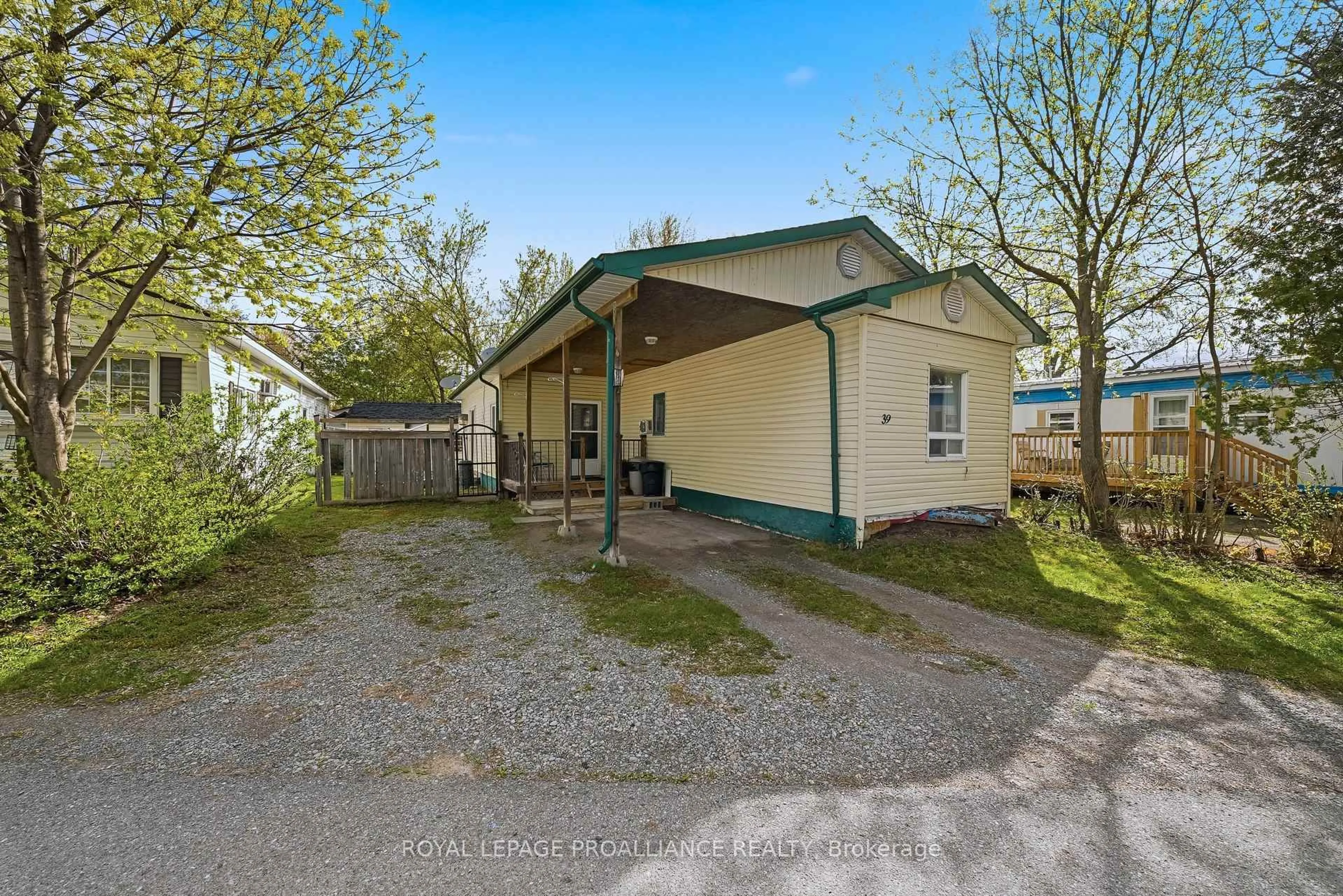 A pic from outside/outdoor area/front of a property/back of a property/a pic from drone, street for 39-63 Whites Rd, Quinte West Ontario K8V 5P5
