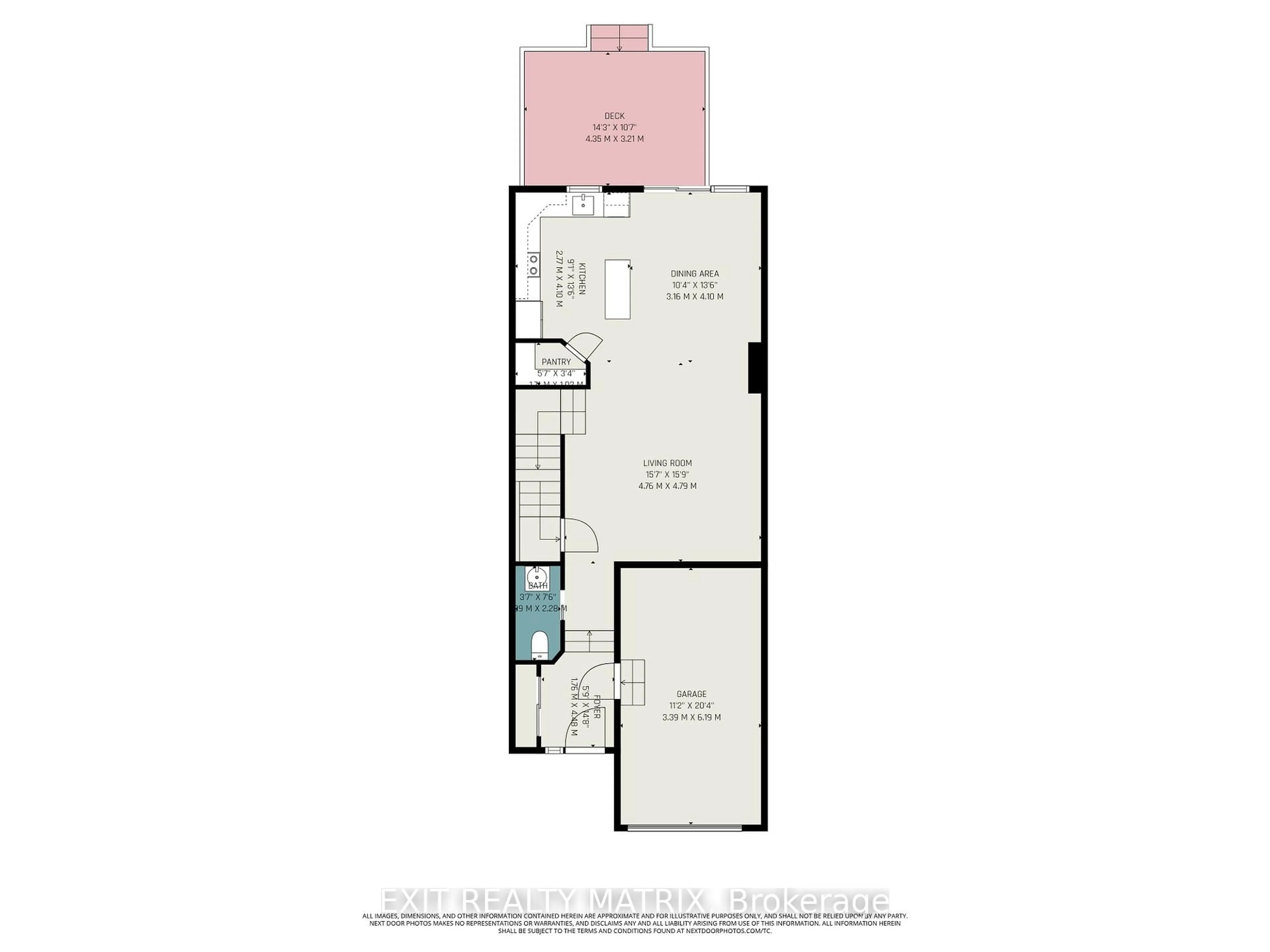 Floor plan for 234 Belfort St, Russell Ontario K0A 1W0