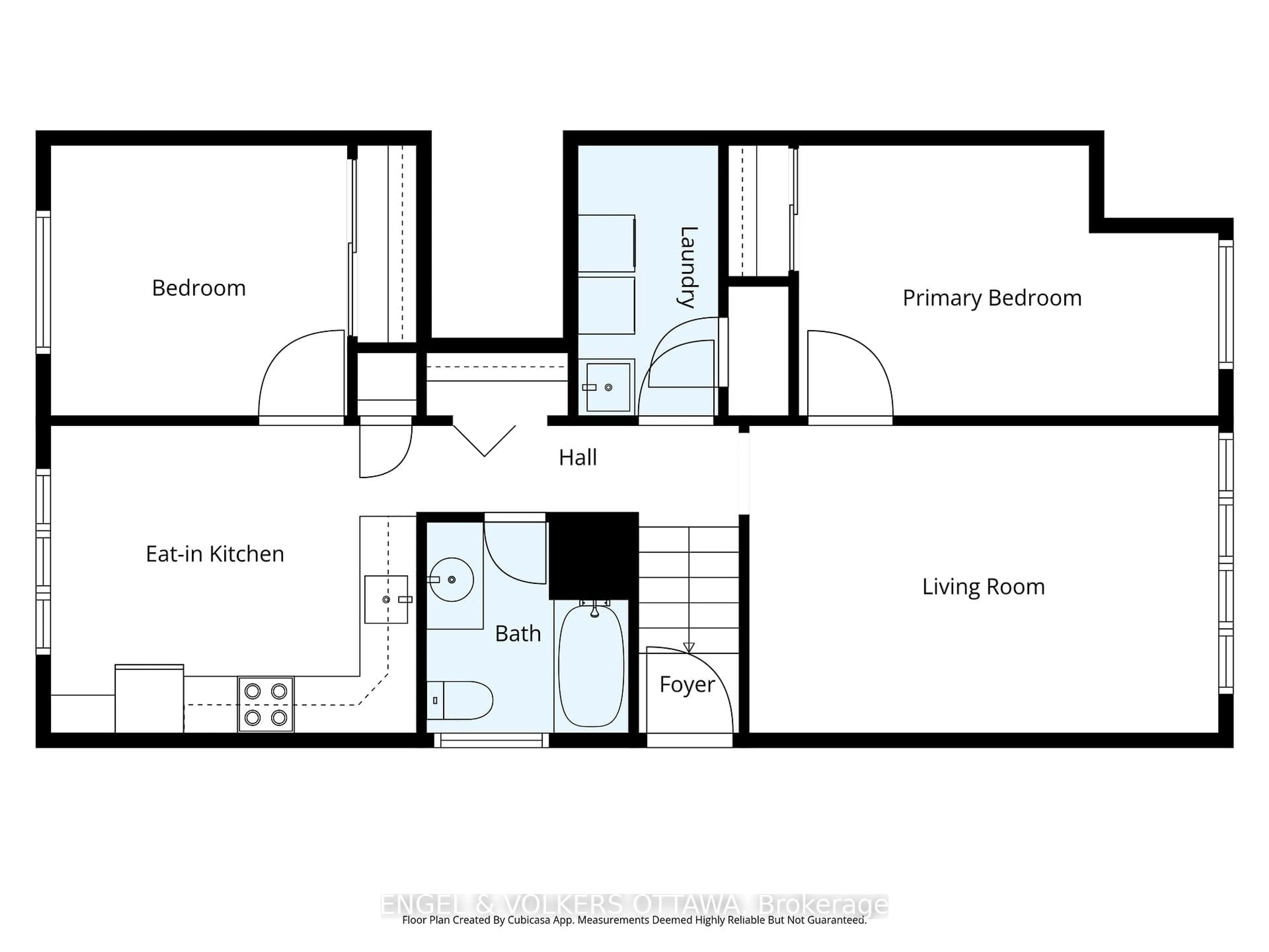 Floor plan for 668 De L'eglise St, Ottawa Ontario K1K 3K2