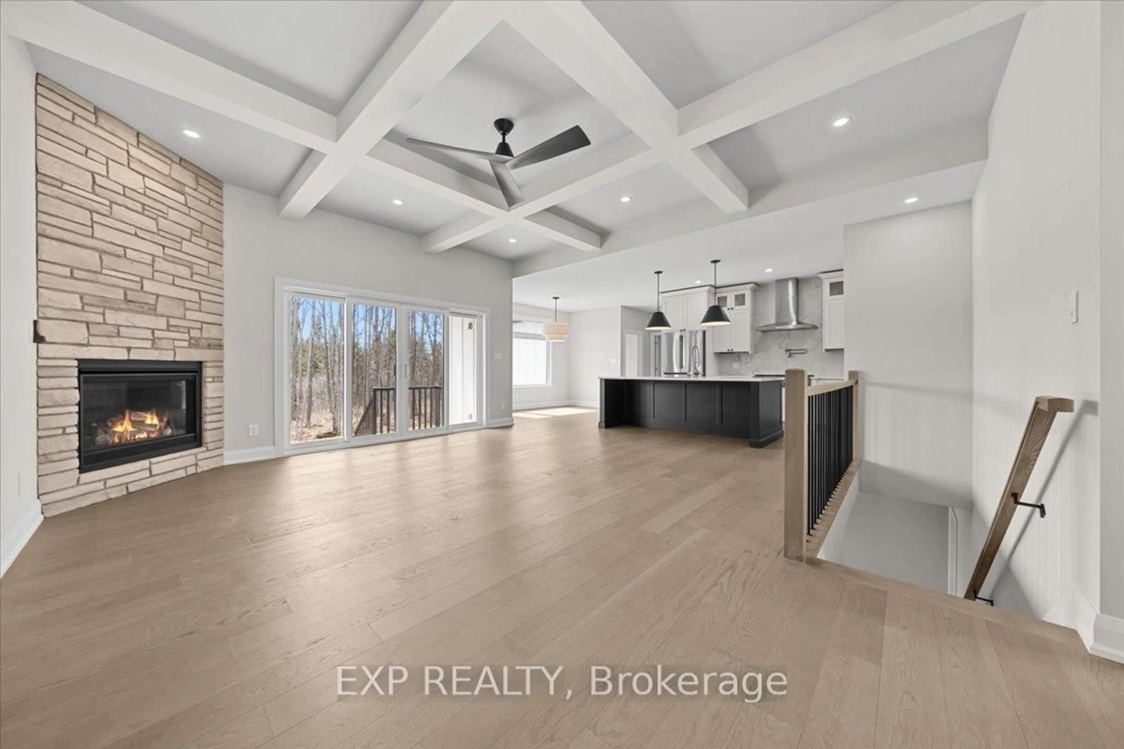 Open concept kitchen, ceramic/tile floor for 1160 Slater Rd, North Grenville Ontario K0G 1J0