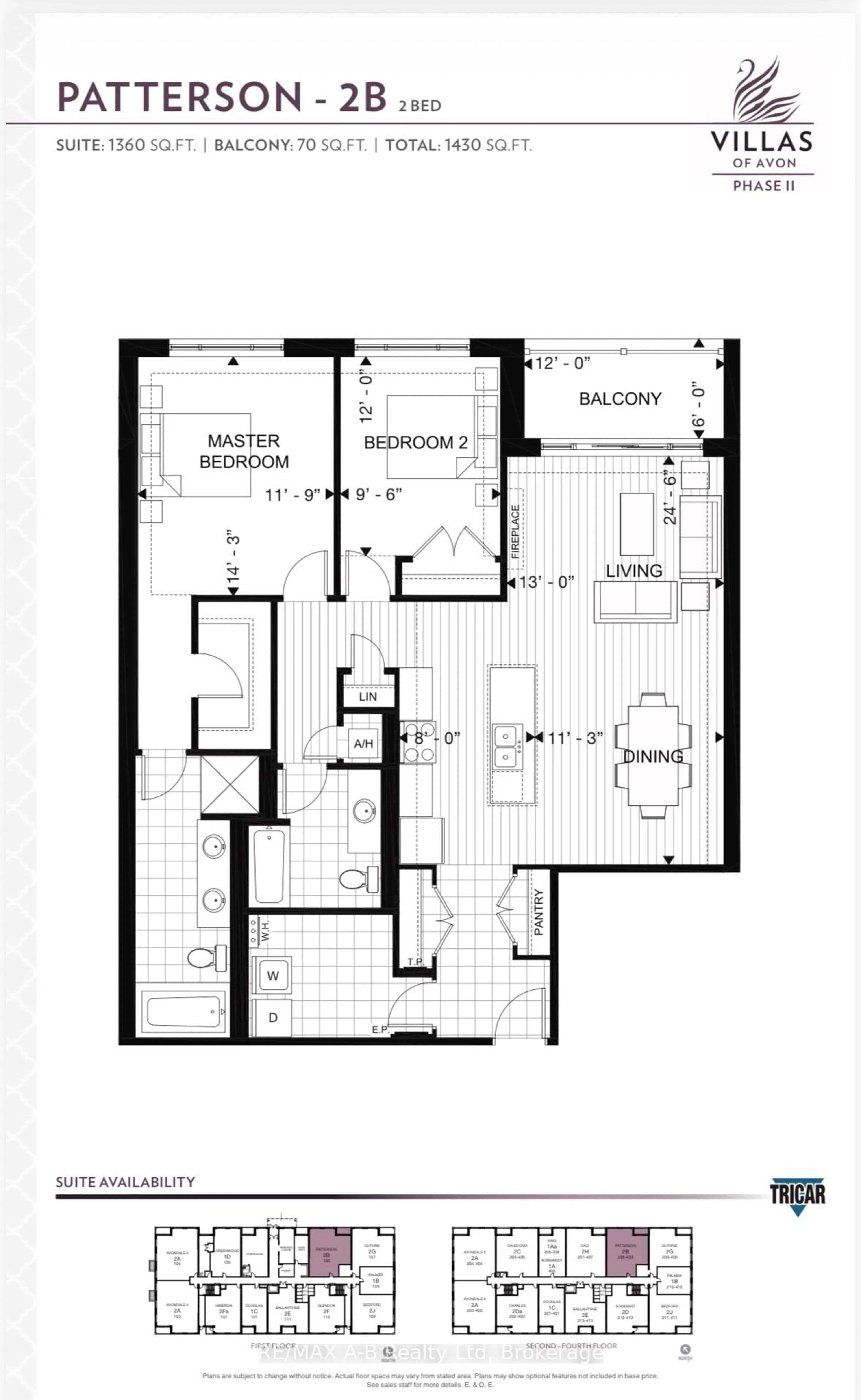 Floor plan for 235 John St #208, Stratford Ontario N5A 0H9