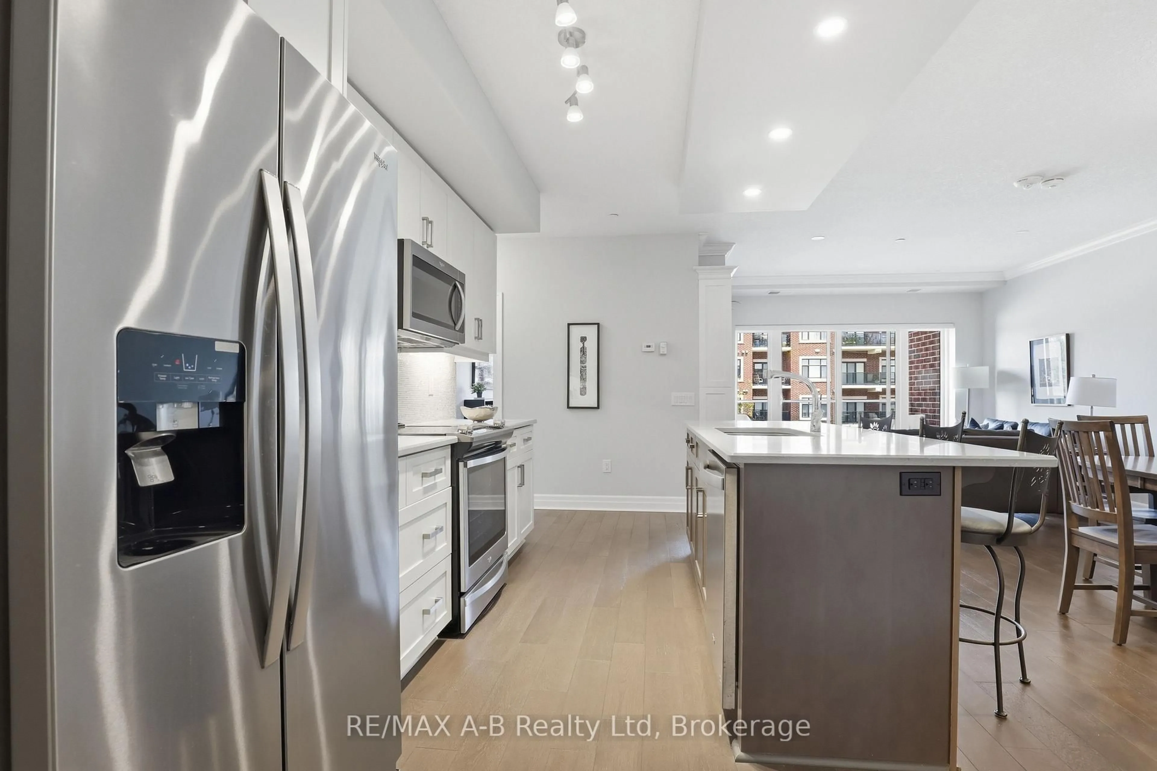 Open concept kitchen, unknown for 235 John St #208, Stratford Ontario N5A 0H9