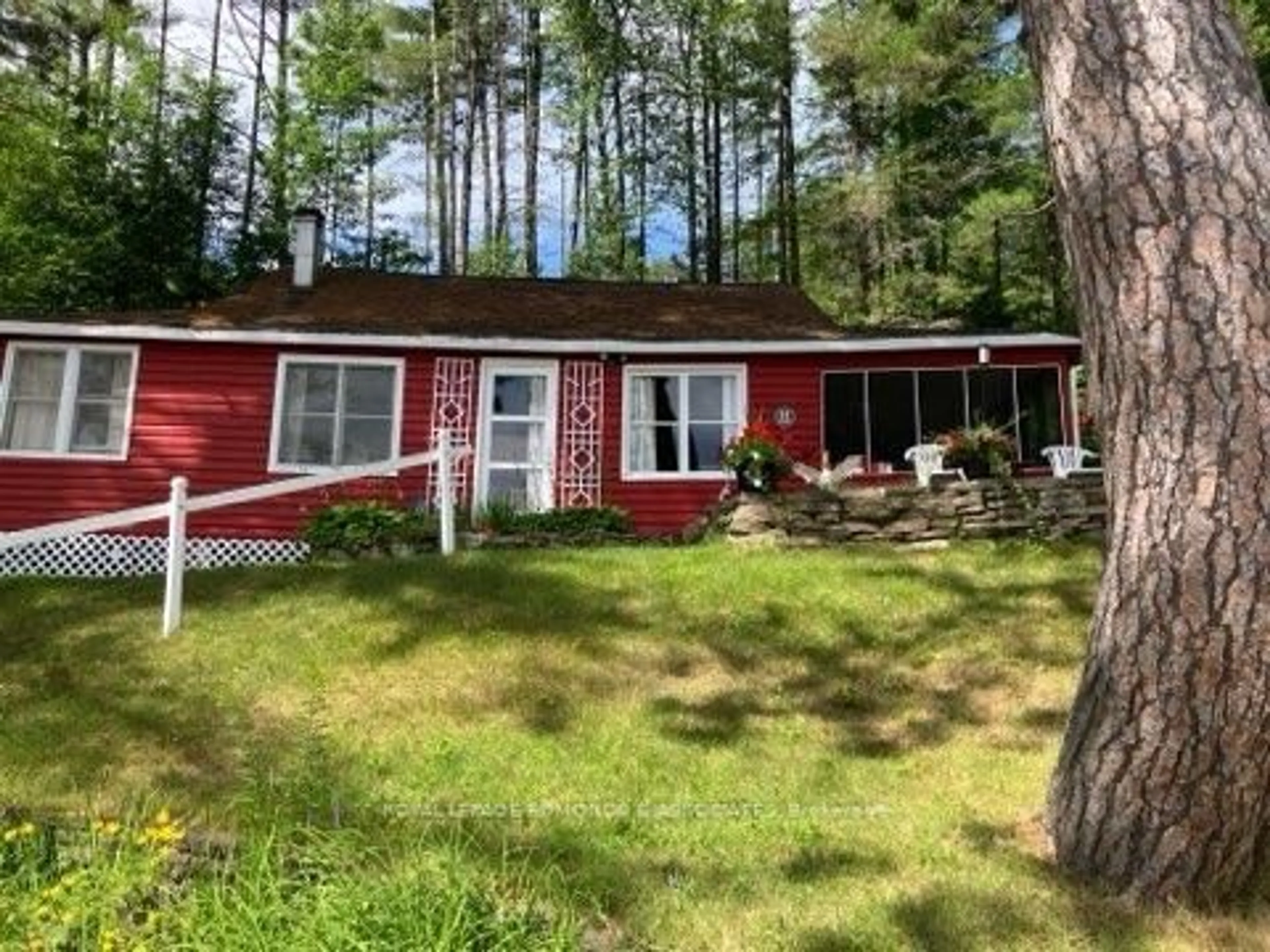 A pic from outside/outdoor area/front of a property/back of a property/a pic from drone, unknown for 544 Rocky Point Lane, Deep River Ontario K0J 1P0