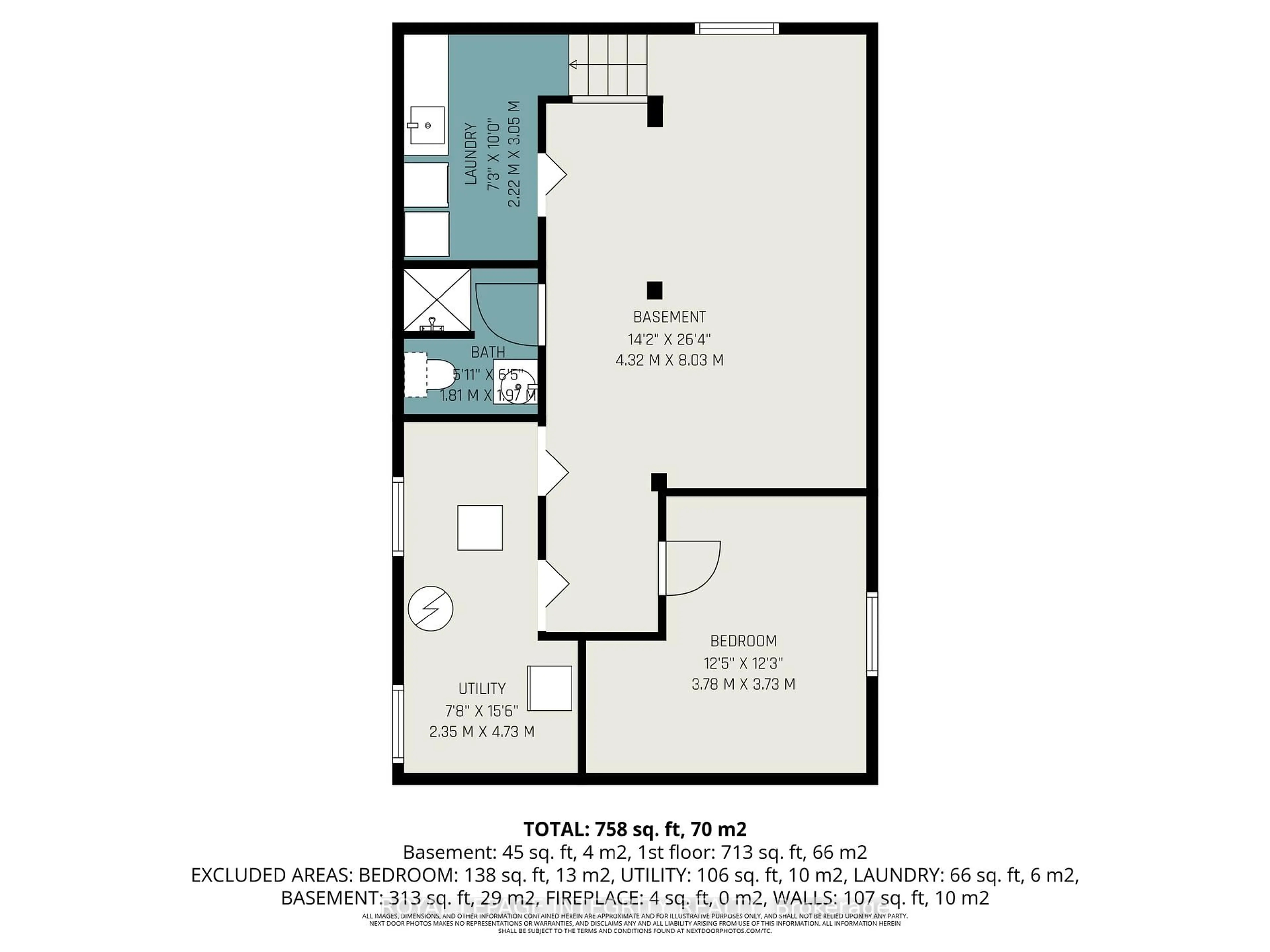 Floor plan for 15 Beverley Ave, Ottawa Ontario K1Y 1M7