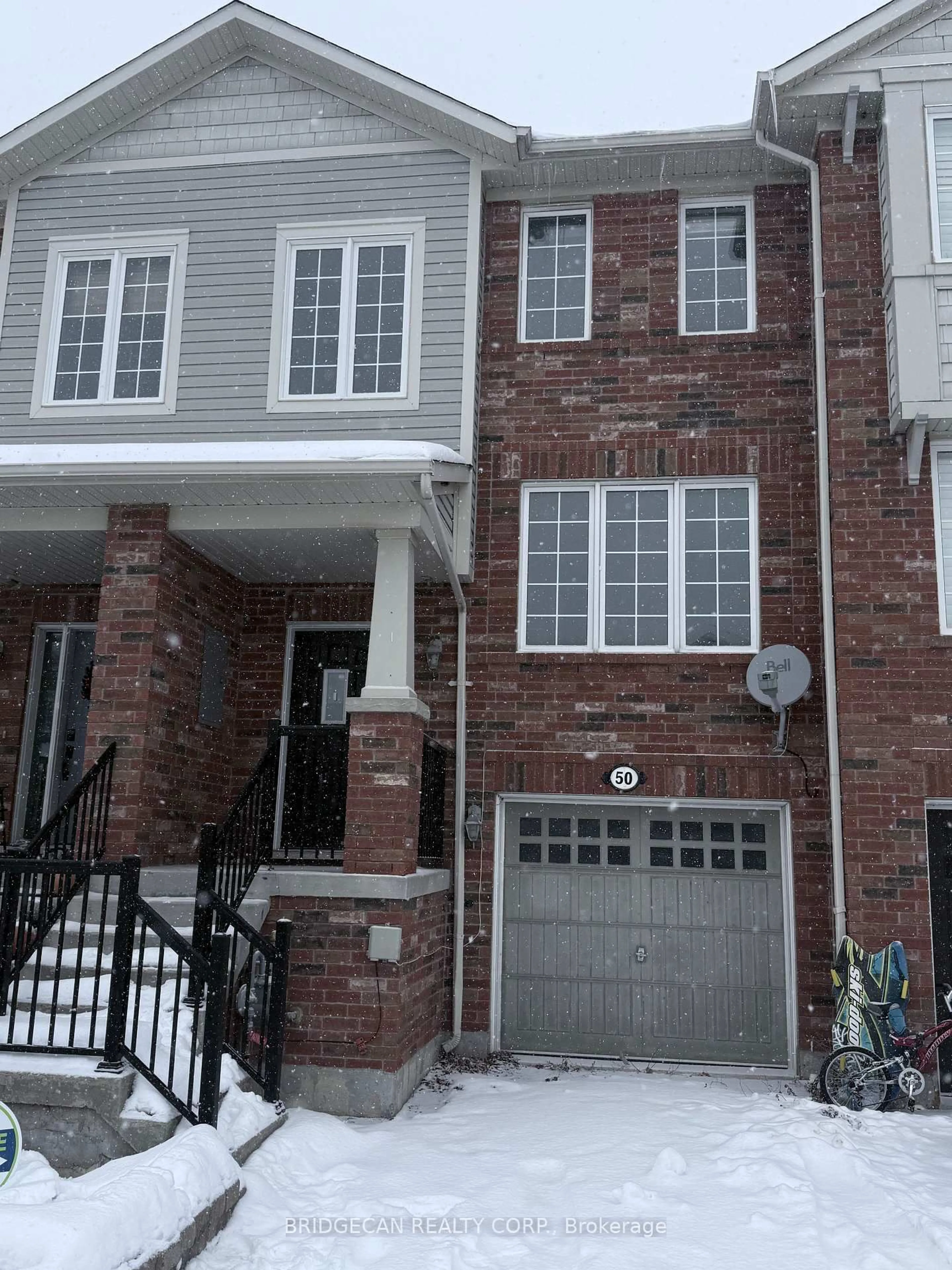 Home with brick exterior material, street for 50 Emick Dr, Hamilton Ontario L9K 0C6