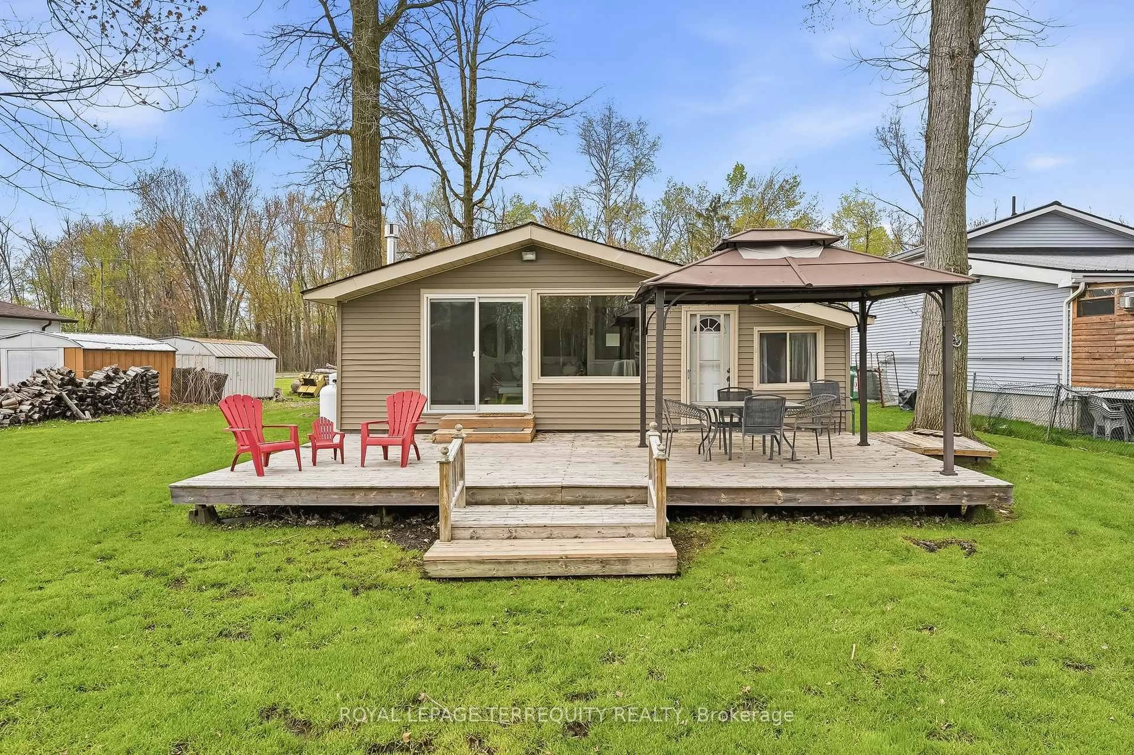 Patio, water/lake/river/ocean view for 49 River Rd, Trent Hills Ontario K0L 1L0
