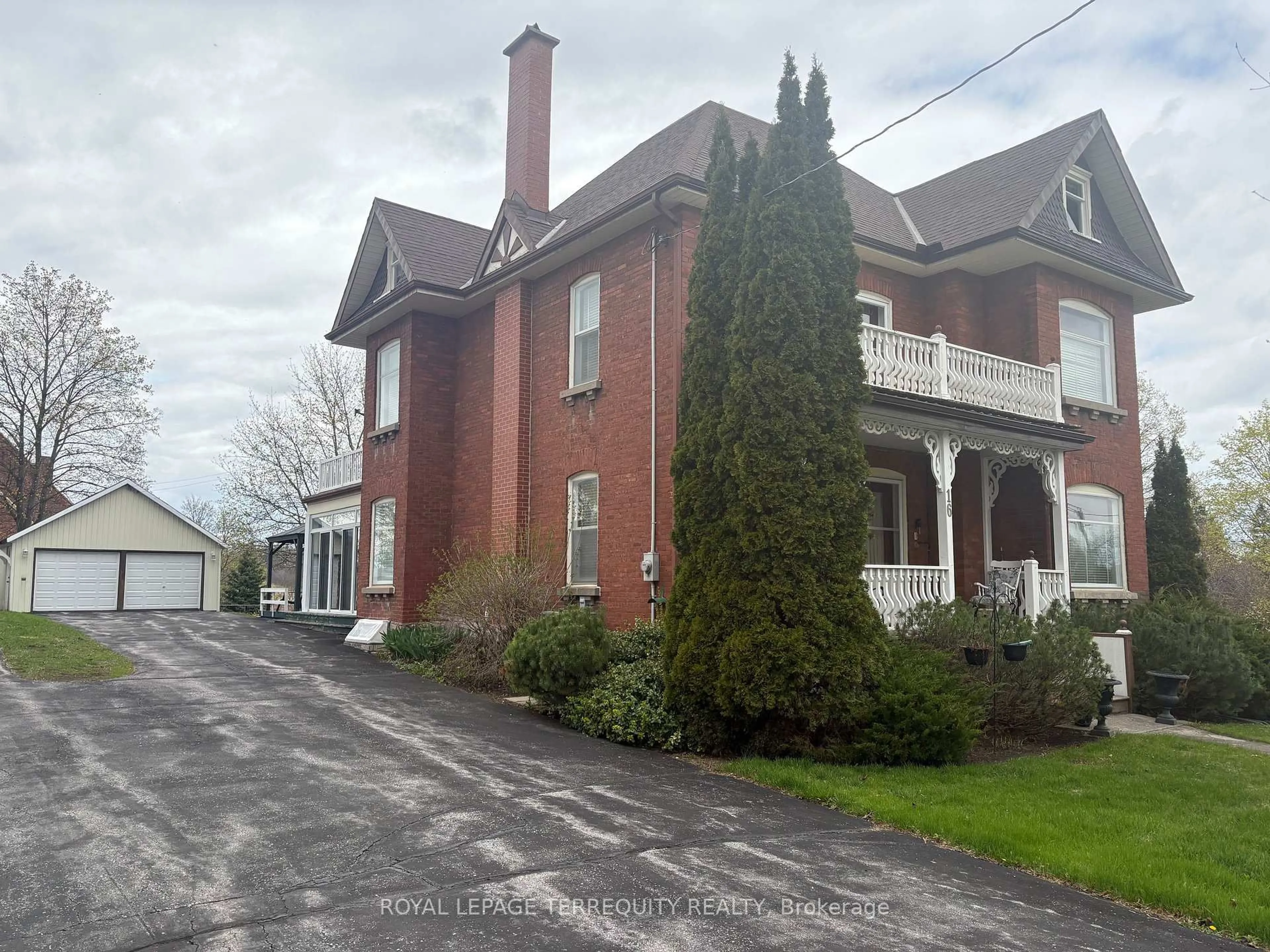 A pic from outside/outdoor area/front of a property/back of a property/a pic from drone, street for 16 Ethan Lane, Asphodel-Norwood Ontario K0L 2V0