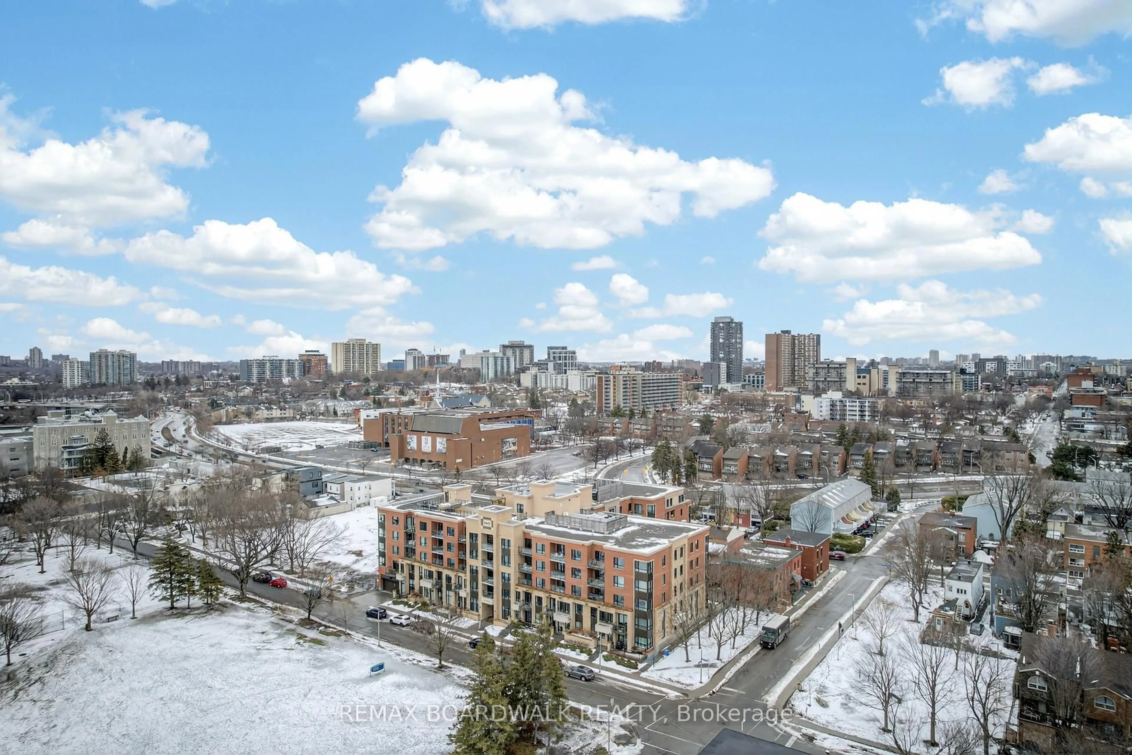 A pic from outside/outdoor area/front of a property/back of a property/a pic from drone, city buildings view from balcony for 316 Bruyere St #116, Ottawa Ontario K1N 0C3