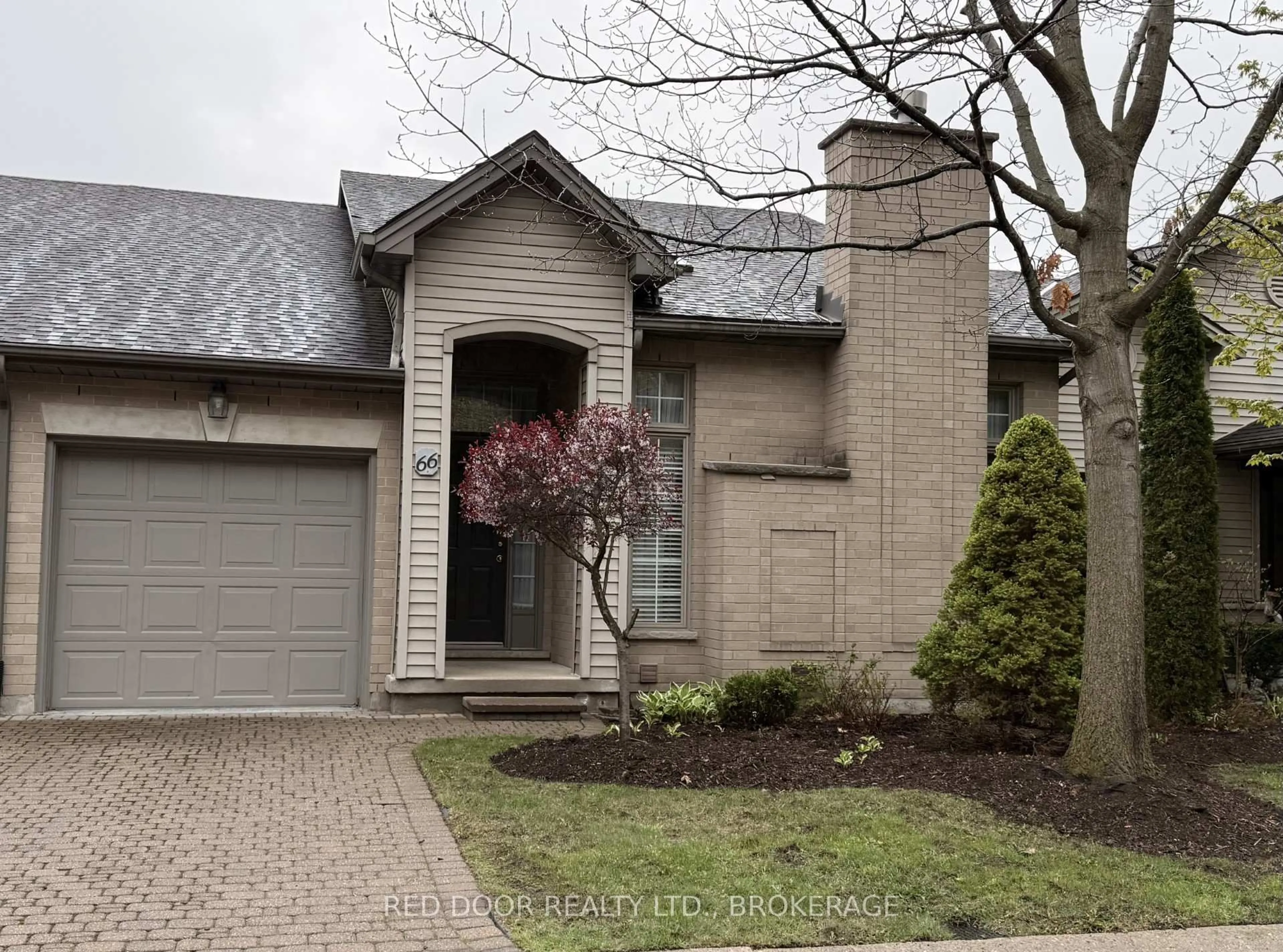 Home with brick exterior material, street for 250 North Centre Rd #66, London North Ontario N6G 5A4