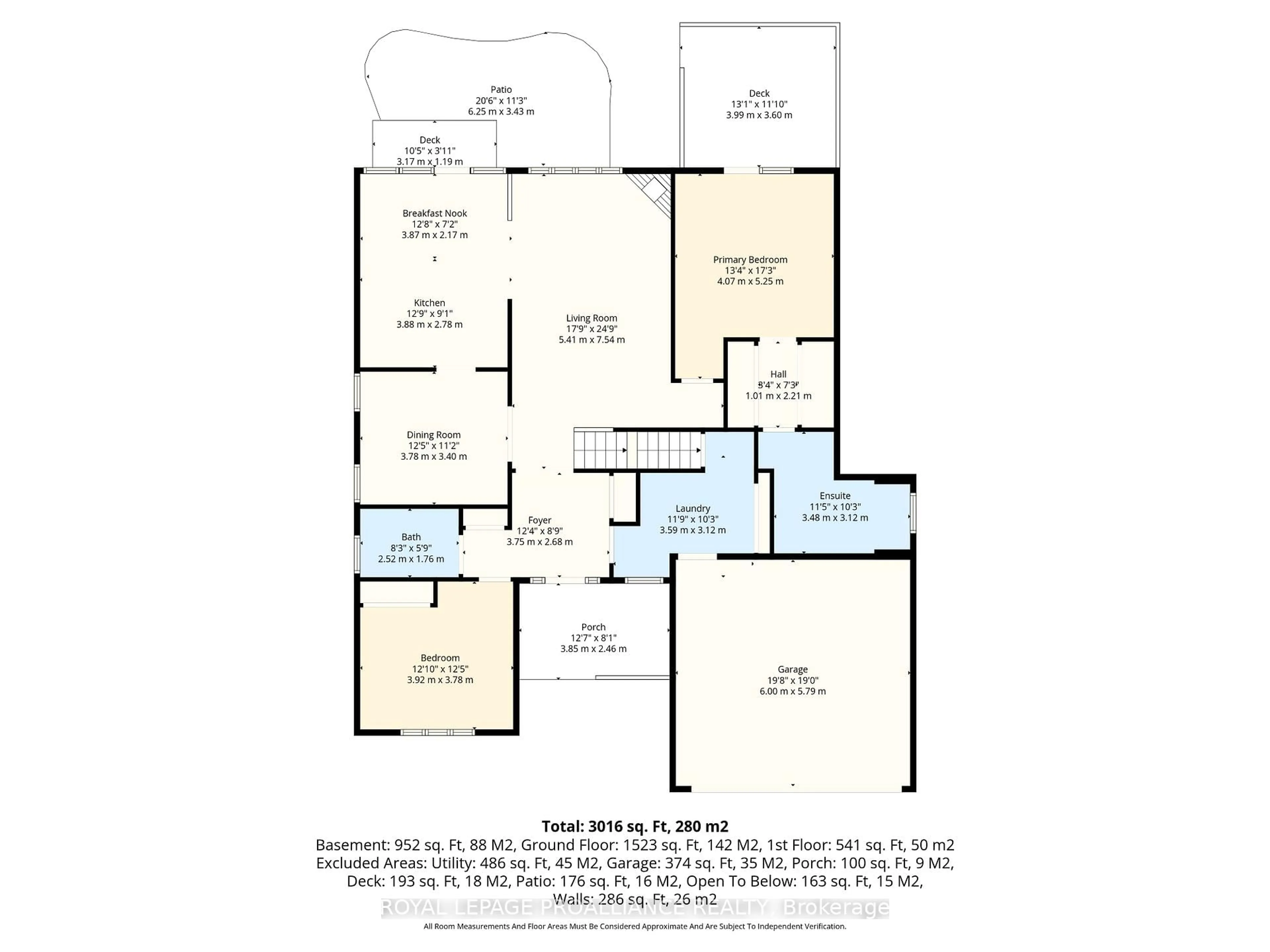Floor plan for 33 Lockwood Dr, Brighton Ontario K0K 1H0