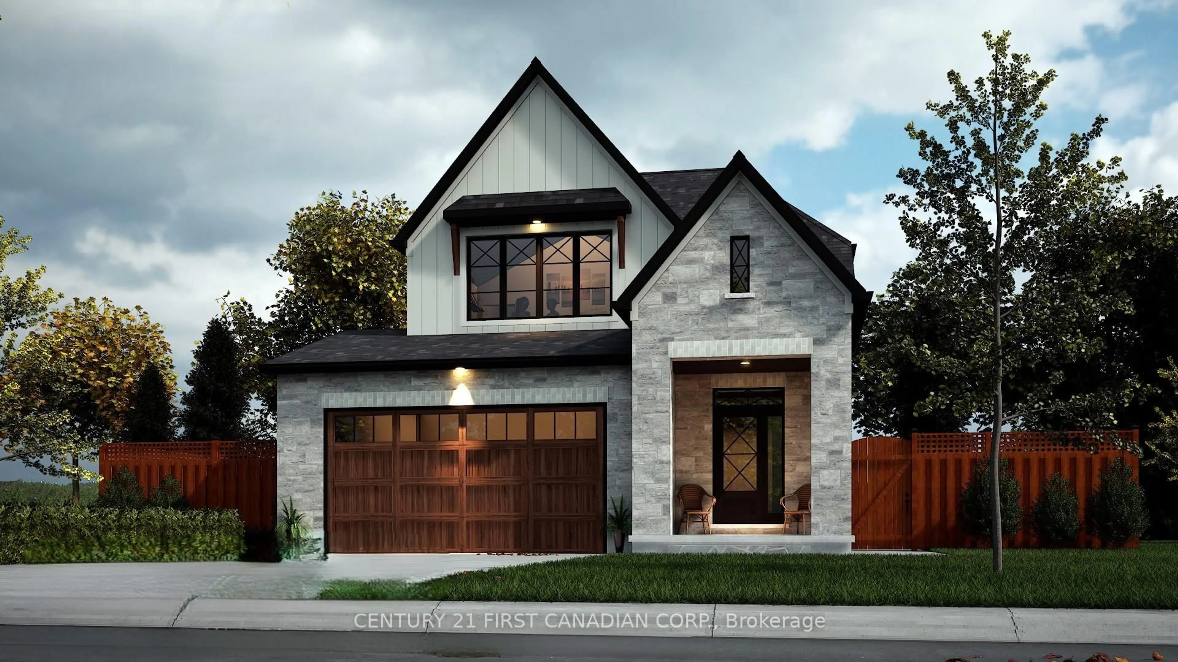 Home with brick exterior material, street for 16 Sheldabren St, North Middlesex Ontario N0M 1A0