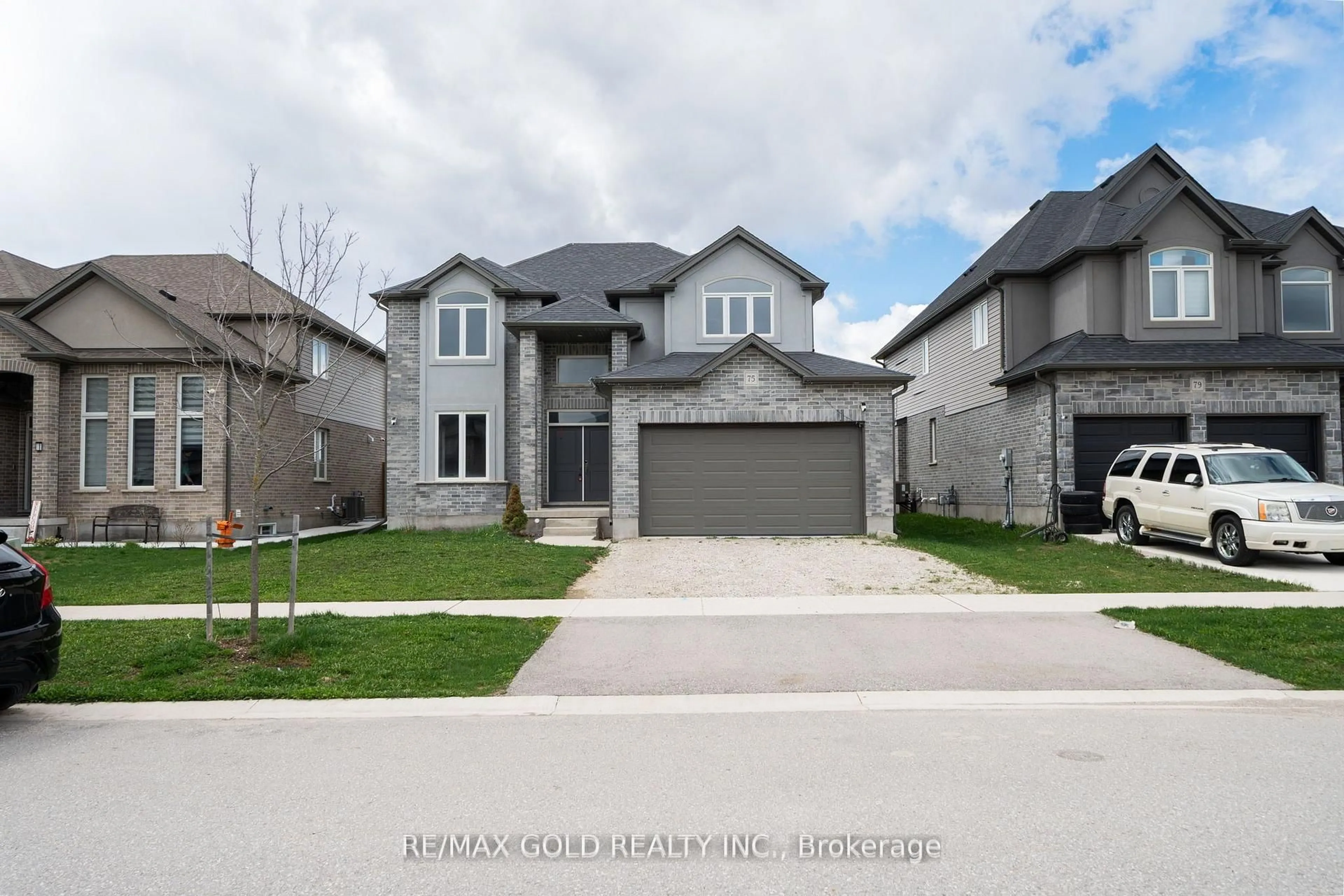 Home with brick exterior material, street for 75 Burton St, East Zorra-Tavistock Ontario N0J 1M0
