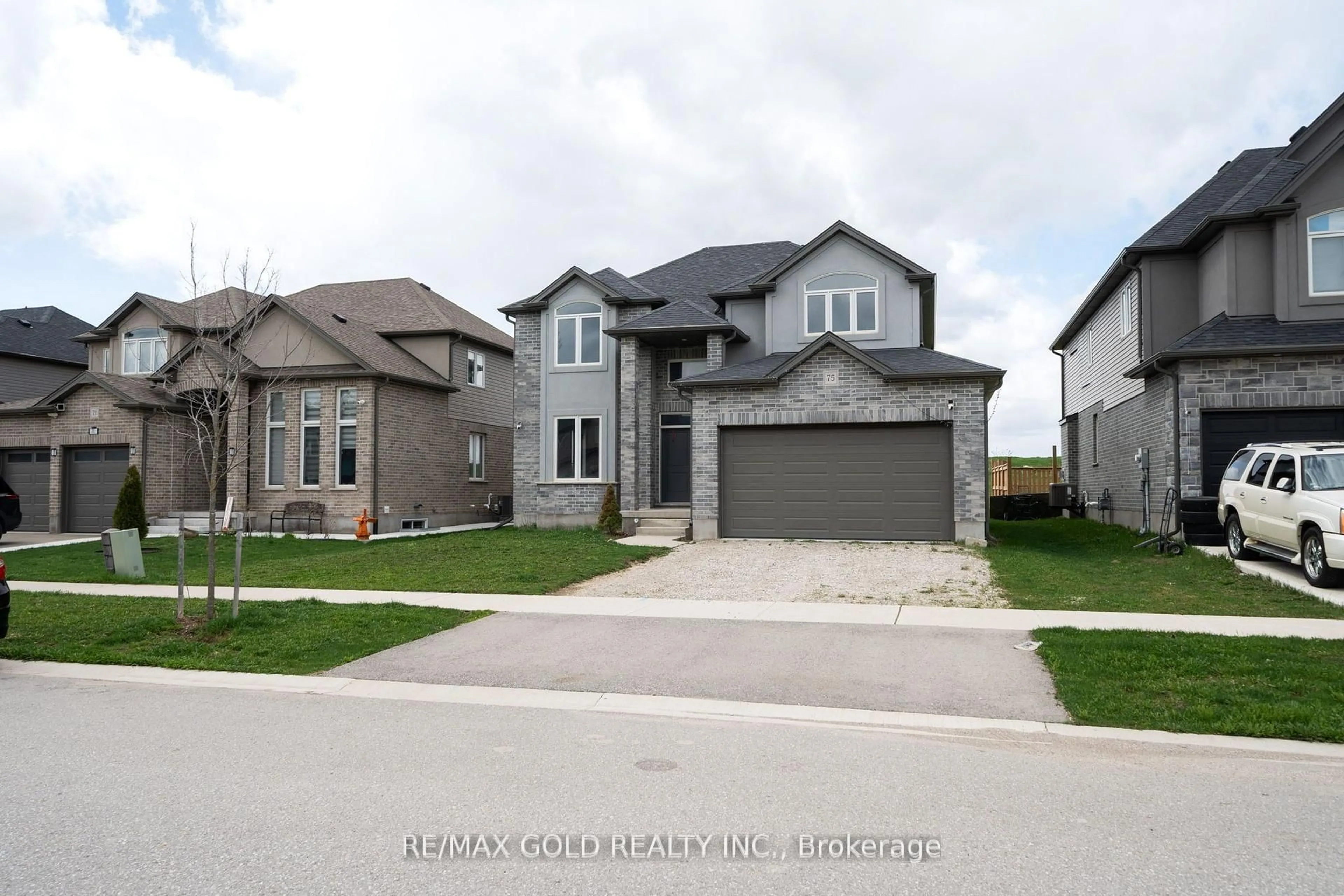 Home with brick exterior material, street for 75 Burton St, East Zorra-Tavistock Ontario N0J 1M0