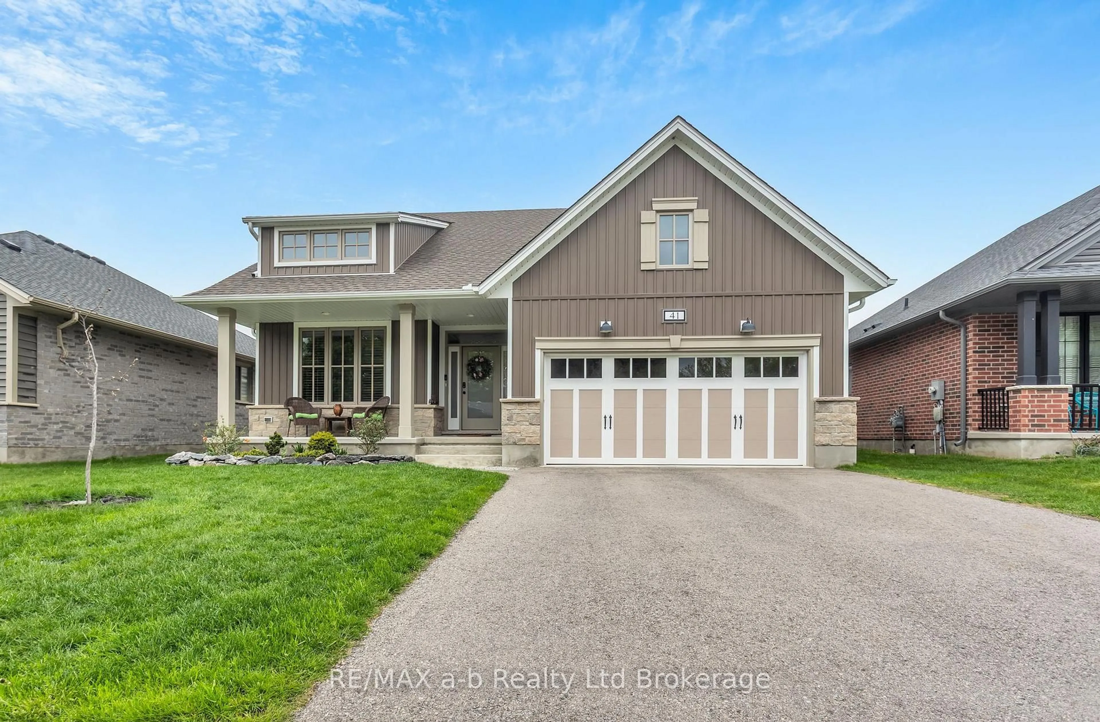 Home with brick exterior material, street for 41 Lowrie Cres, Tillsonburg Ontario N4G 0H5