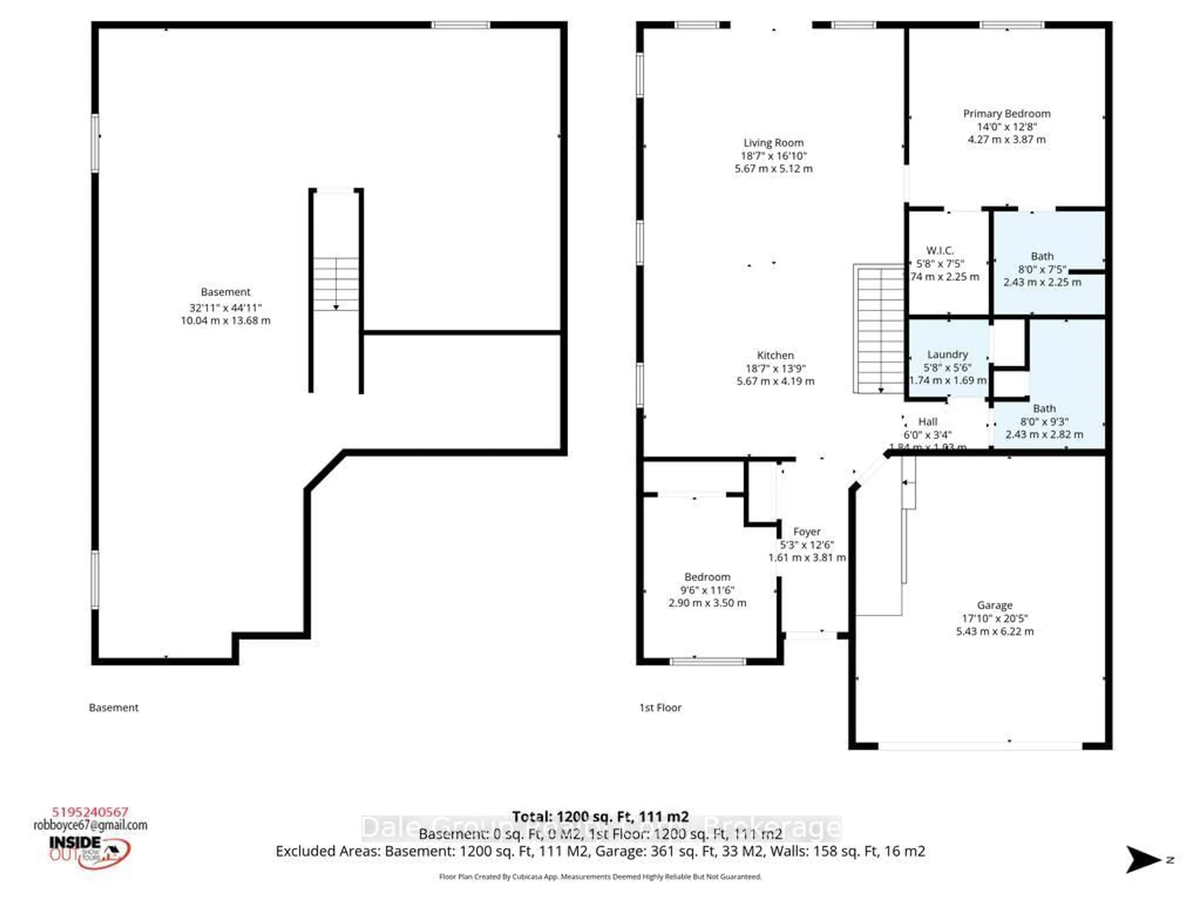 Floor plan for 20 The Way #14, Goderich Ontario N7A 0B5