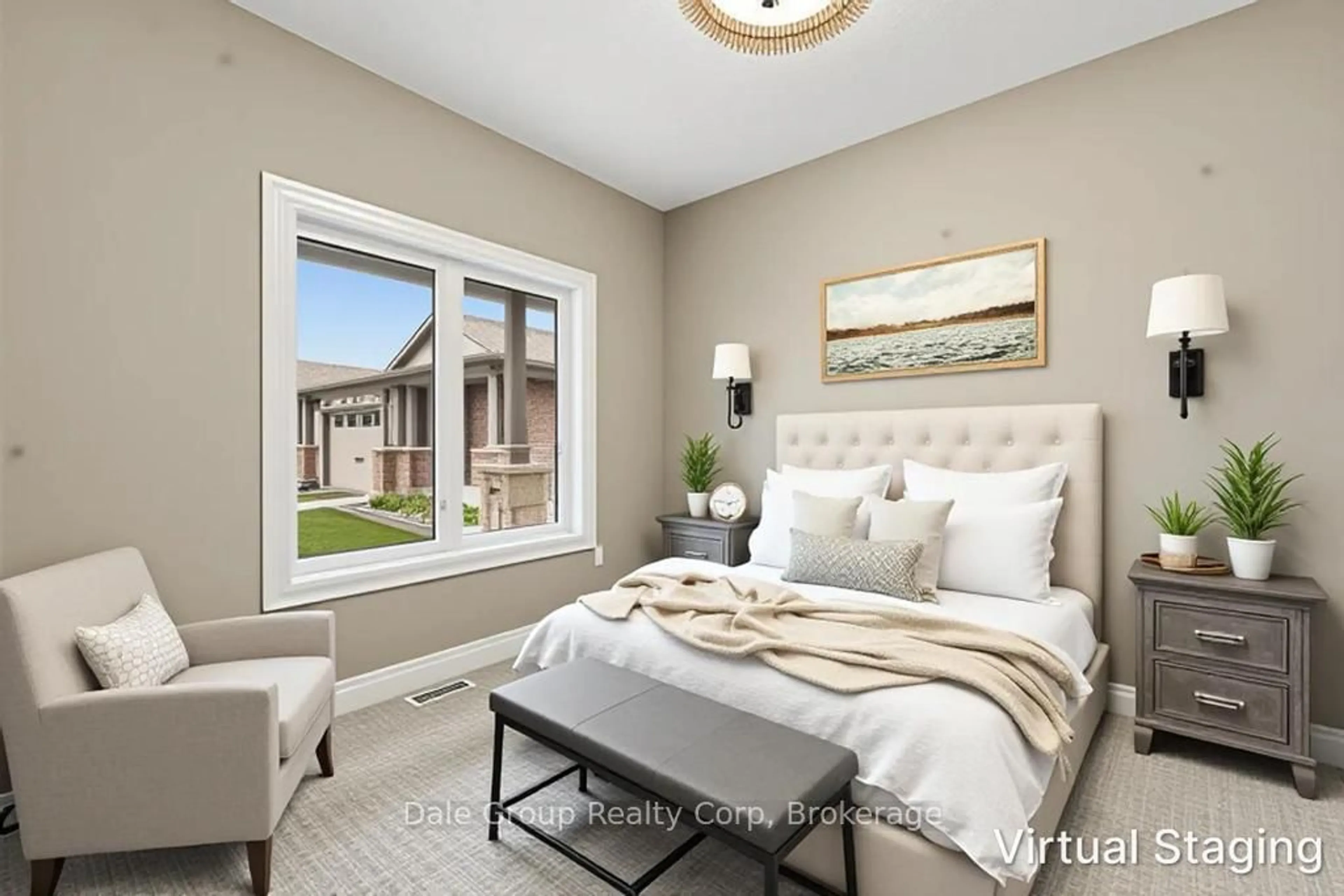 Bedroom with bed, unknown for 20 The Way #14, Goderich Ontario N7A 0B5