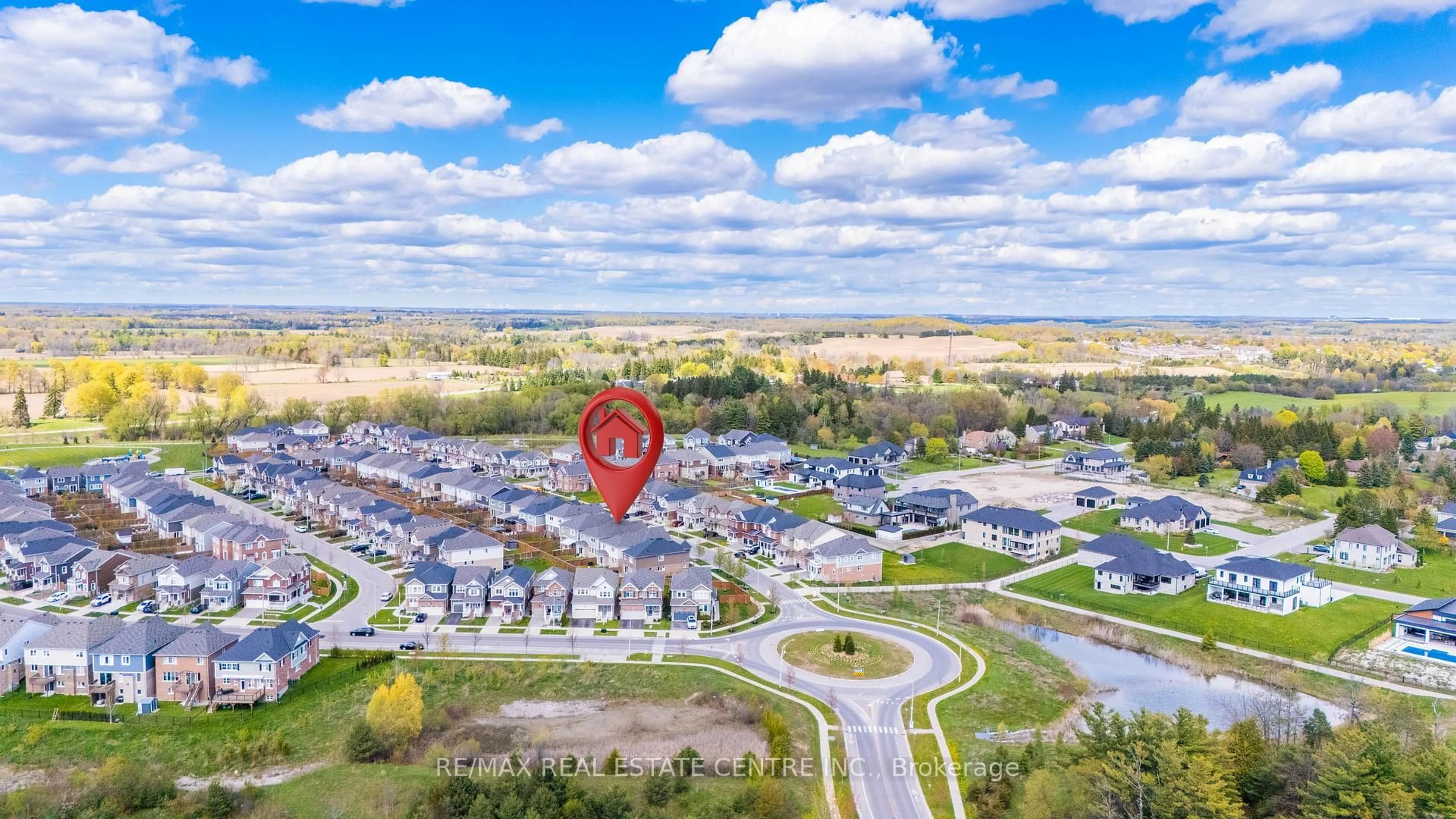 A pic from outside/outdoor area/front of a property/back of a property/a pic from drone, unknown for 460 Equestrian Way, Cambridge Ontario N3E 0B6