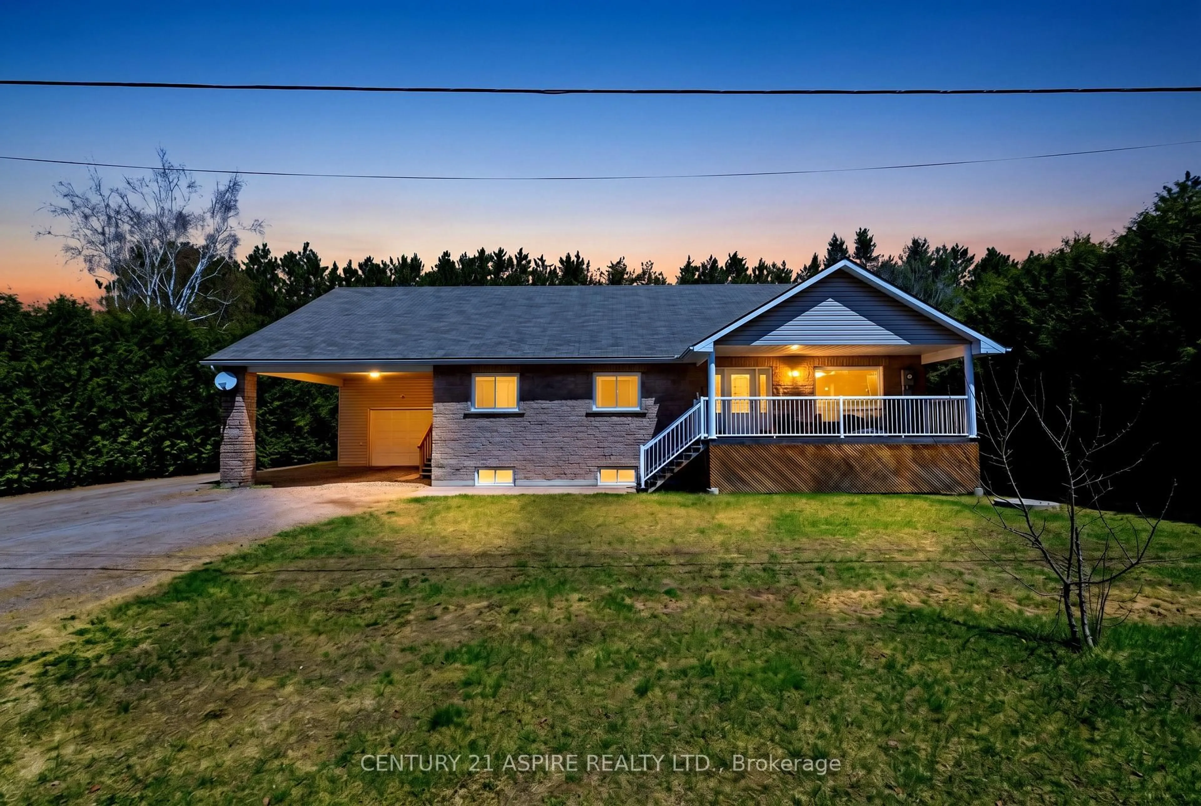 A pic from outside/outdoor area/front of a property/back of a property/a pic from drone, street for 84 Pinewood Pl, Deep River Ontario K0J 1P0