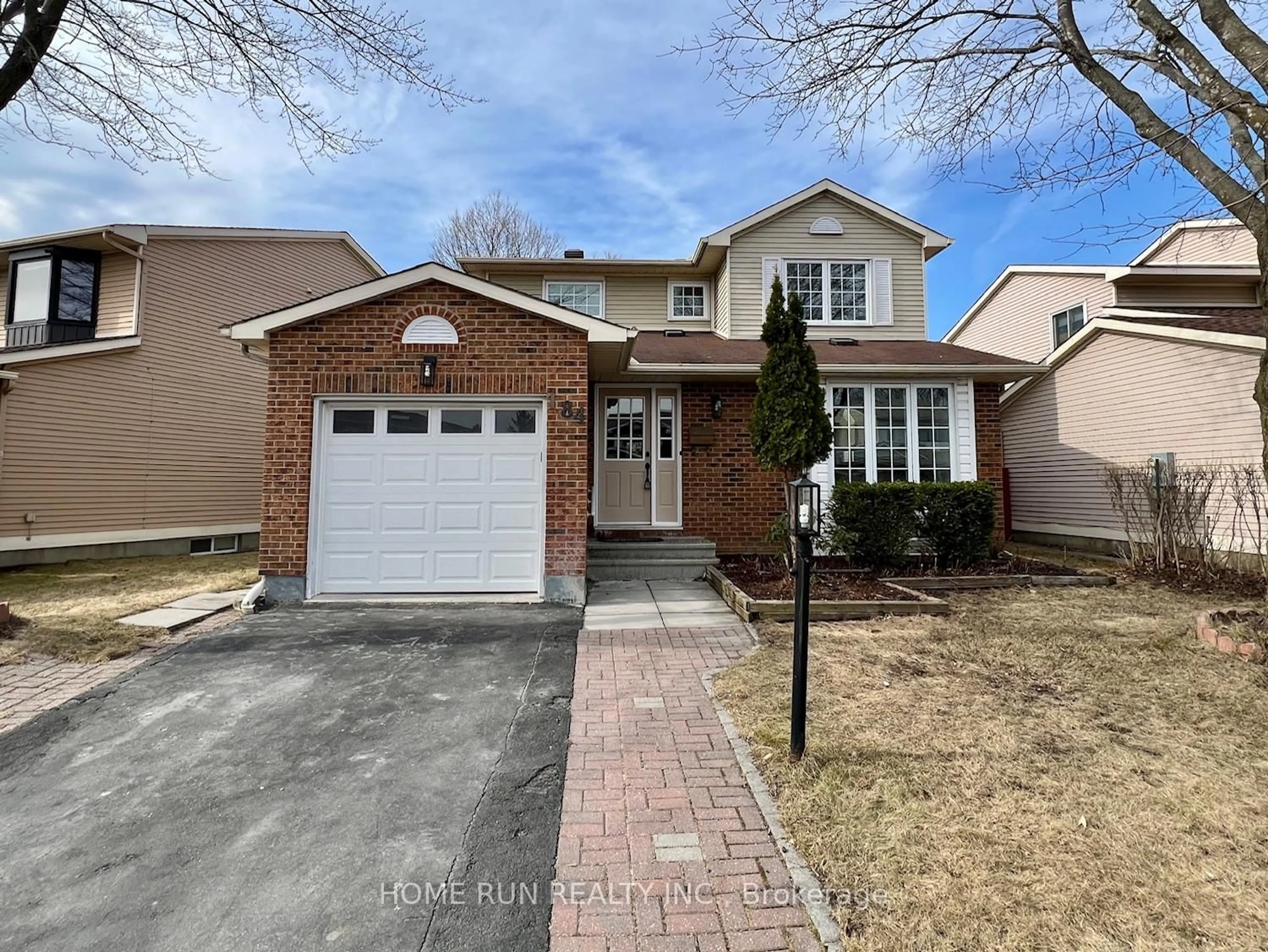 Home with brick exterior material, street for 184 Pinetrail Cres, Ottawa Ontario K2G 5B8