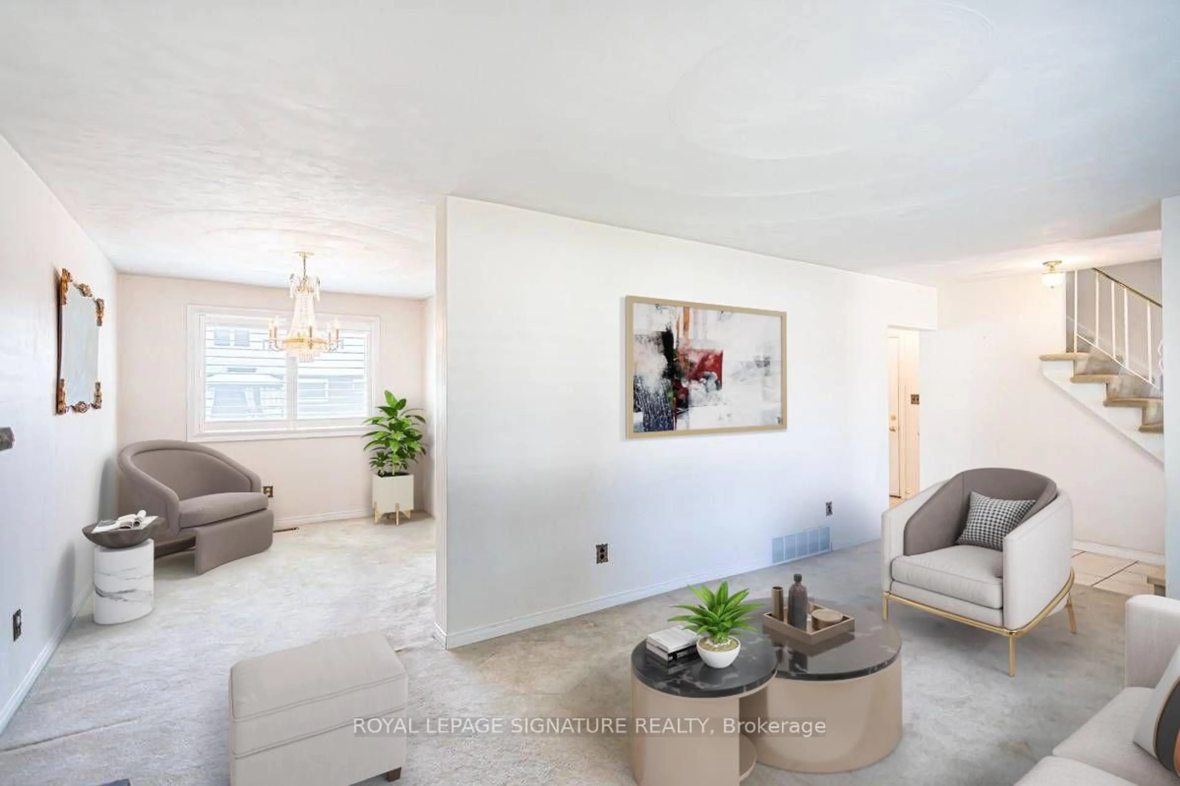 Living room with furniture, unknown for 161 Greenford Dr, Hamilton Ontario L8G 2G9