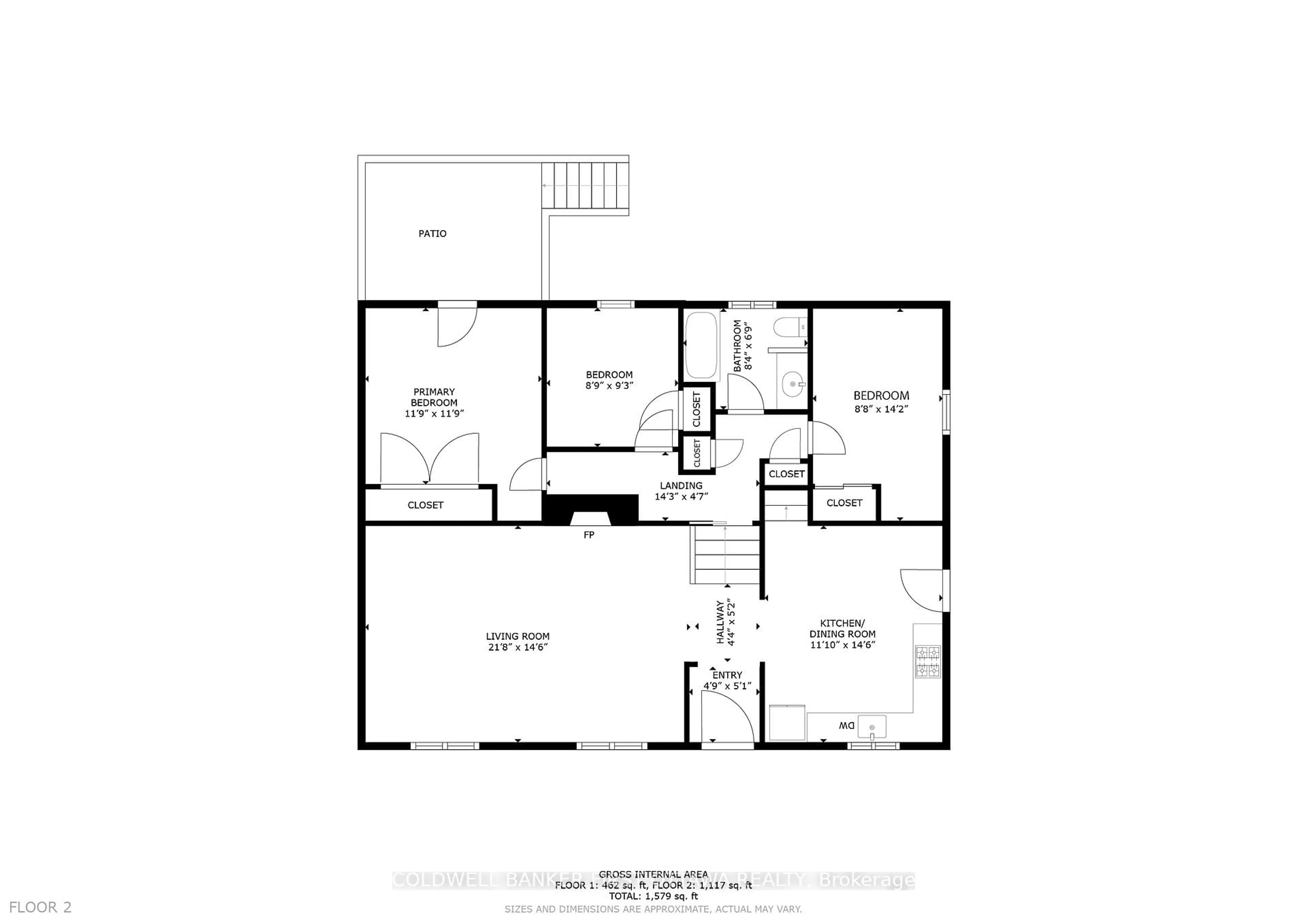 Floor plan for 3 Tower Rd, Rideau Lakes Ontario K0G 1L0