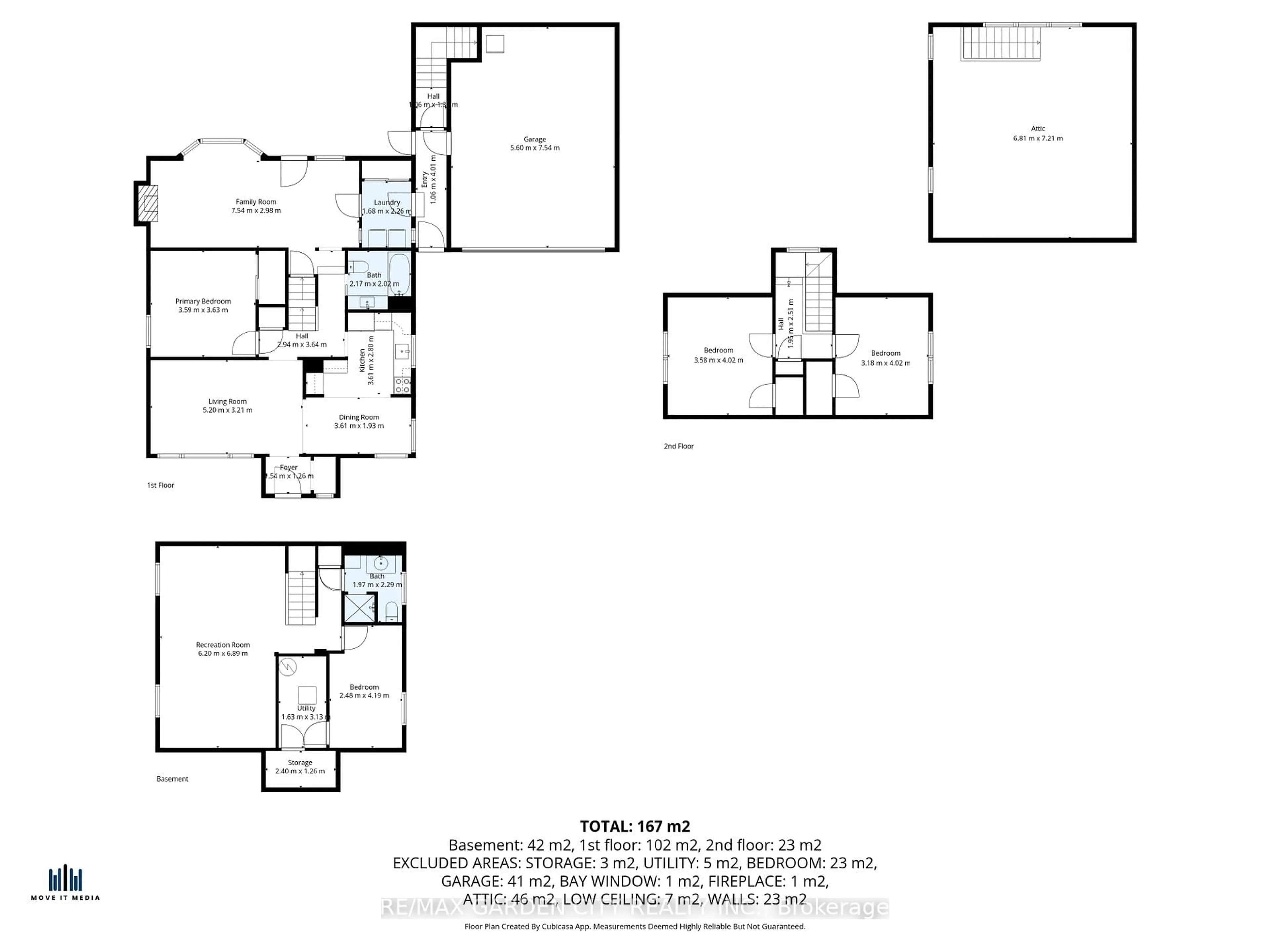 Floor plan for 23 Northdale Dr, St. Catharines Ontario L2M 3N8