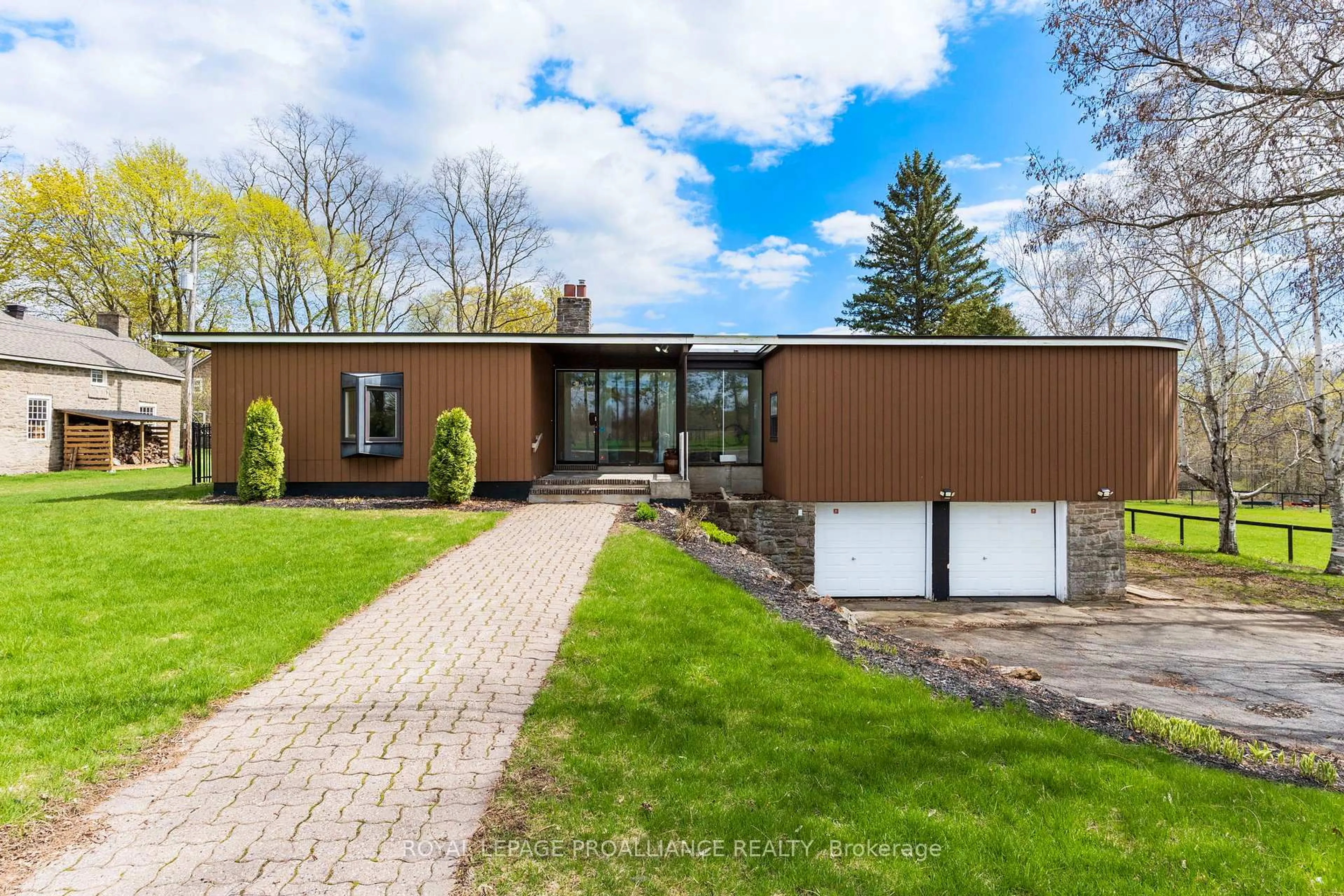 Home with brick exterior material, street for 1103 County Road 2 Rd, Augusta Ontario K6V 5T1
