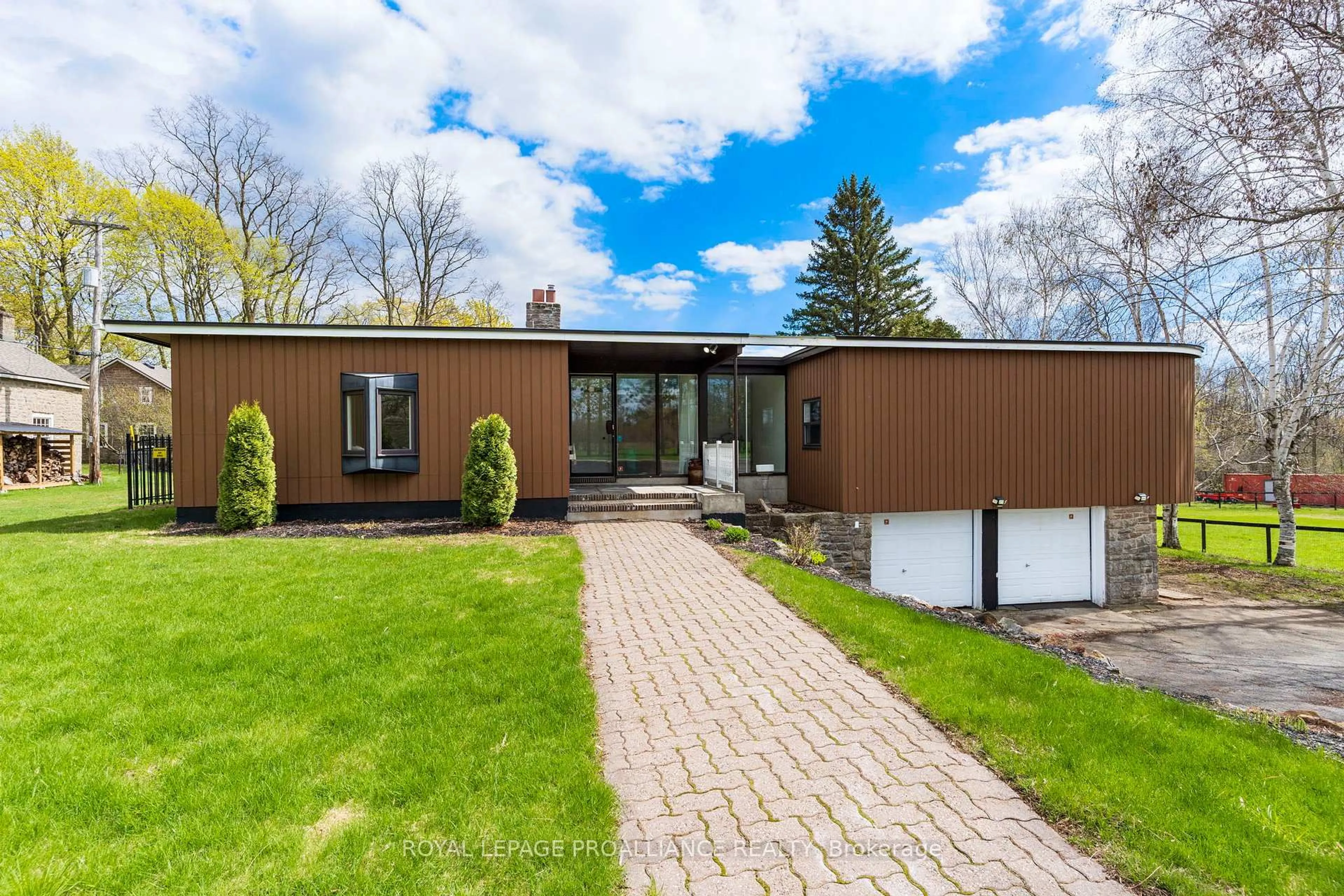 Home with brick exterior material, street for 1103 County Road 2 Rd, Augusta Ontario K6V 5T1