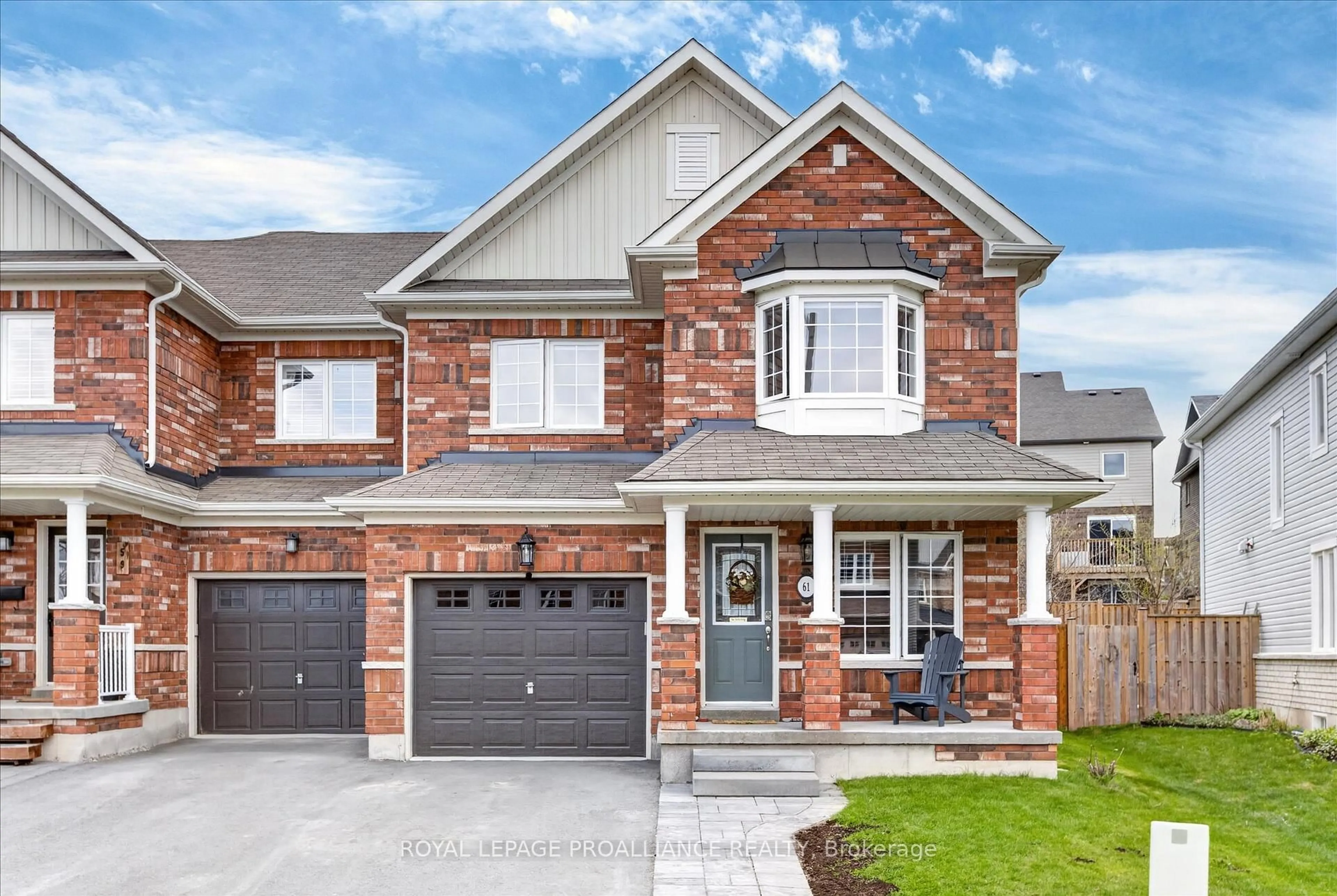 Home with brick exterior material, street for 61 Briggs Grve, Peterborough Ontario K9J 0H3