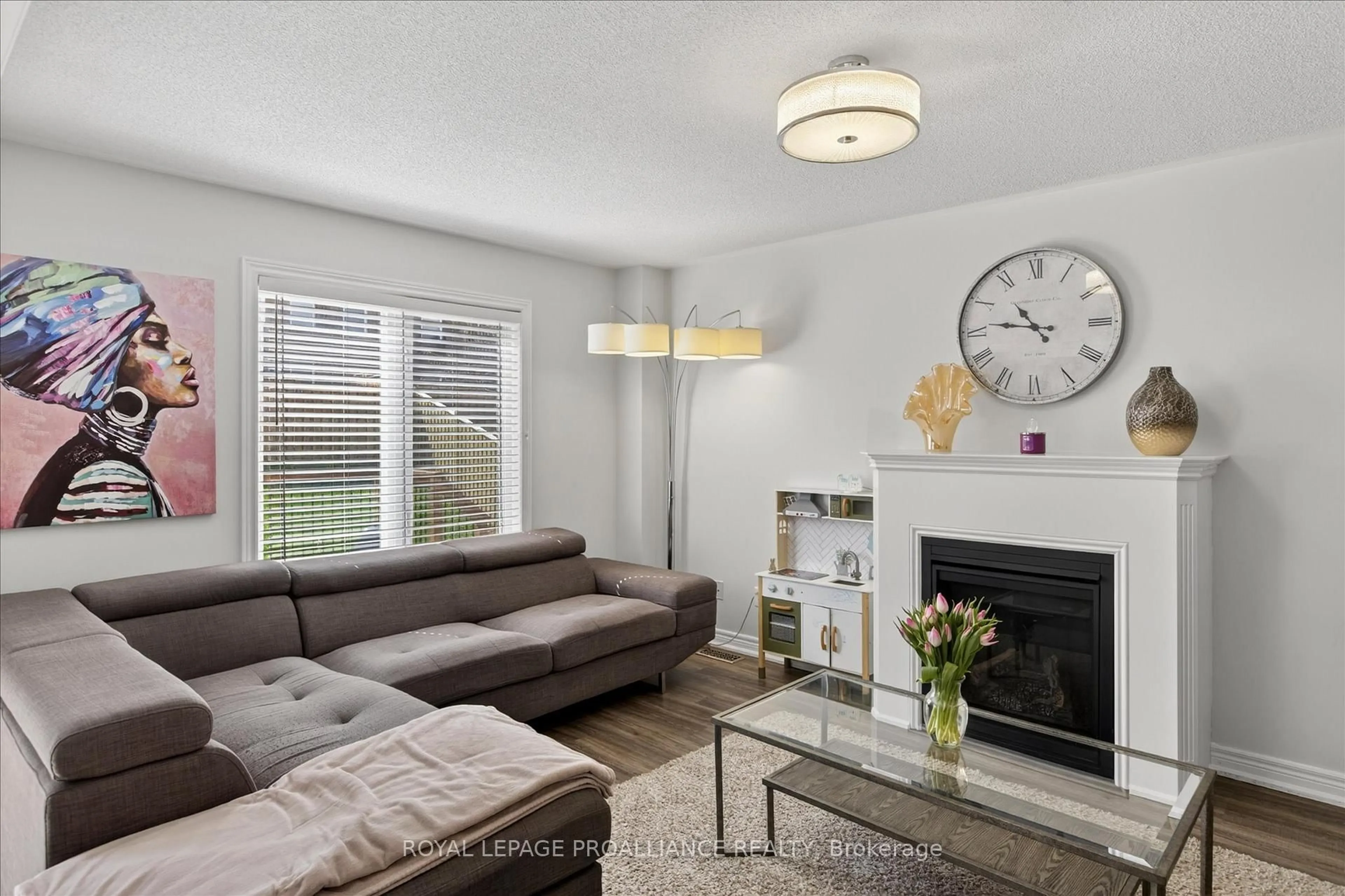 Living room with furniture, unknown for 61 Briggs Grve, Peterborough Ontario K9J 0H3