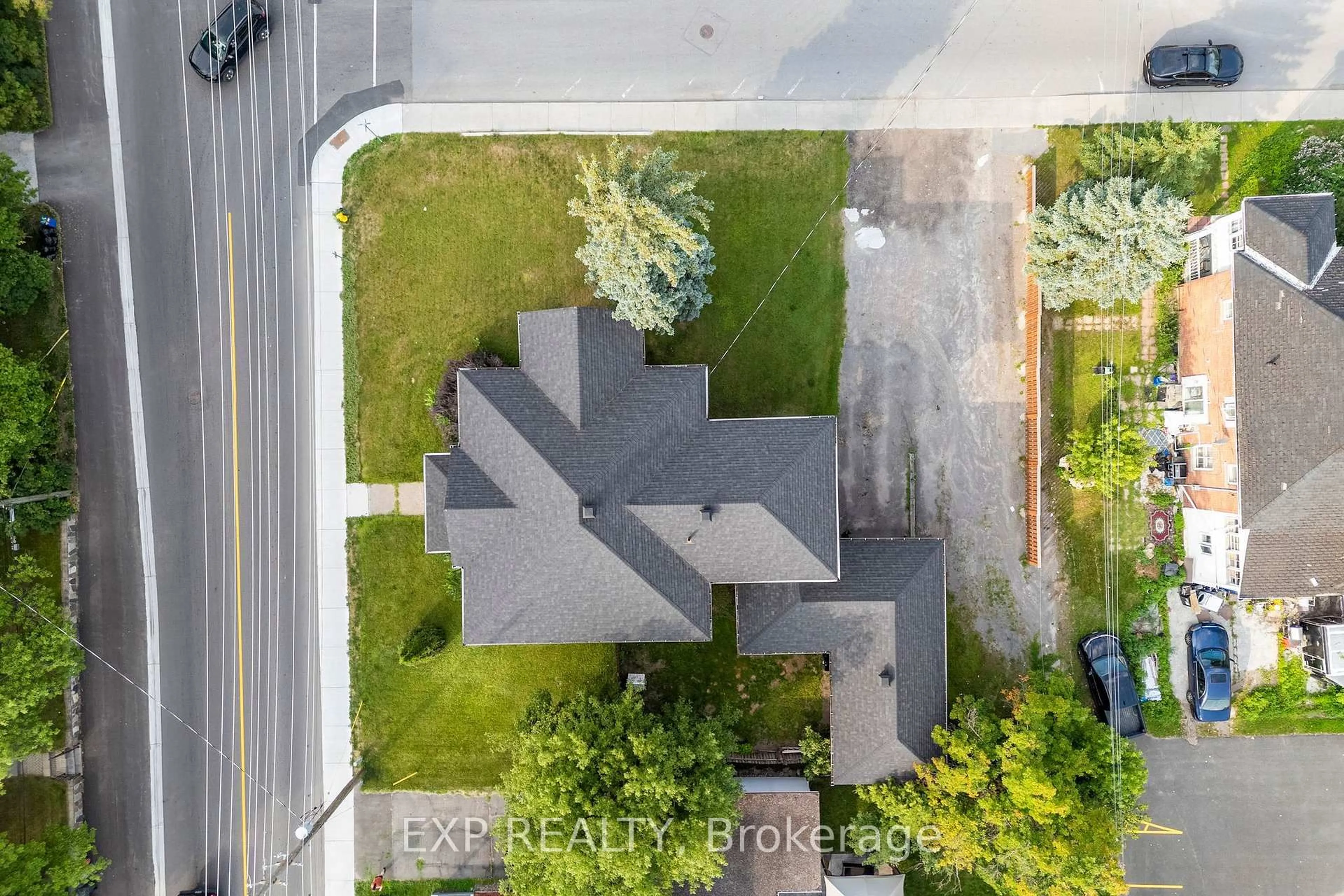 A pic from outside/outdoor area/front of a property/back of a property/a pic from drone, unknown for 48 Hall Ave, Renfrew Ontario K7V 2S3
