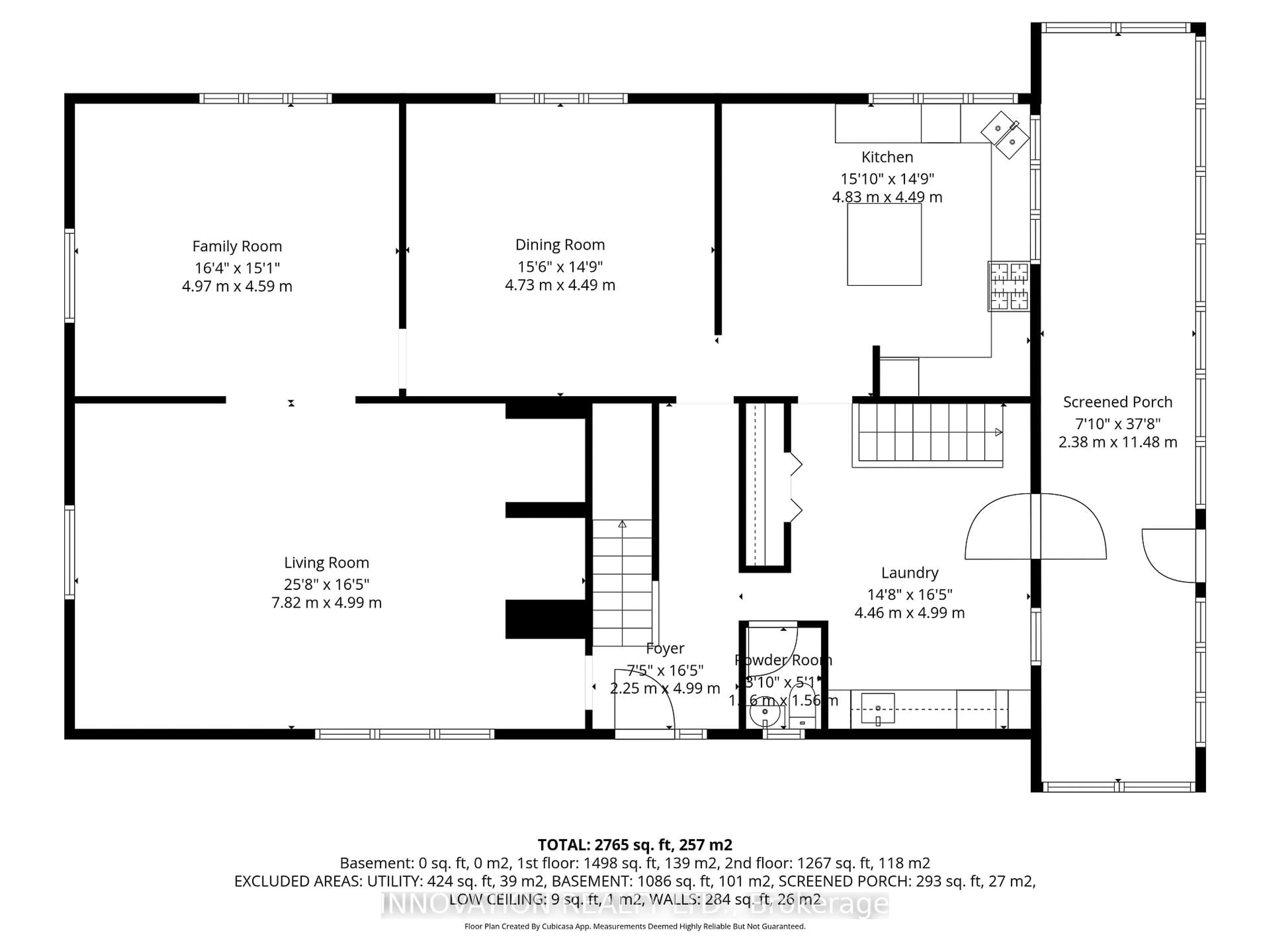Floor plan for 6922 Flewellyn Rd, Stittsville Ontario K2S 1A9