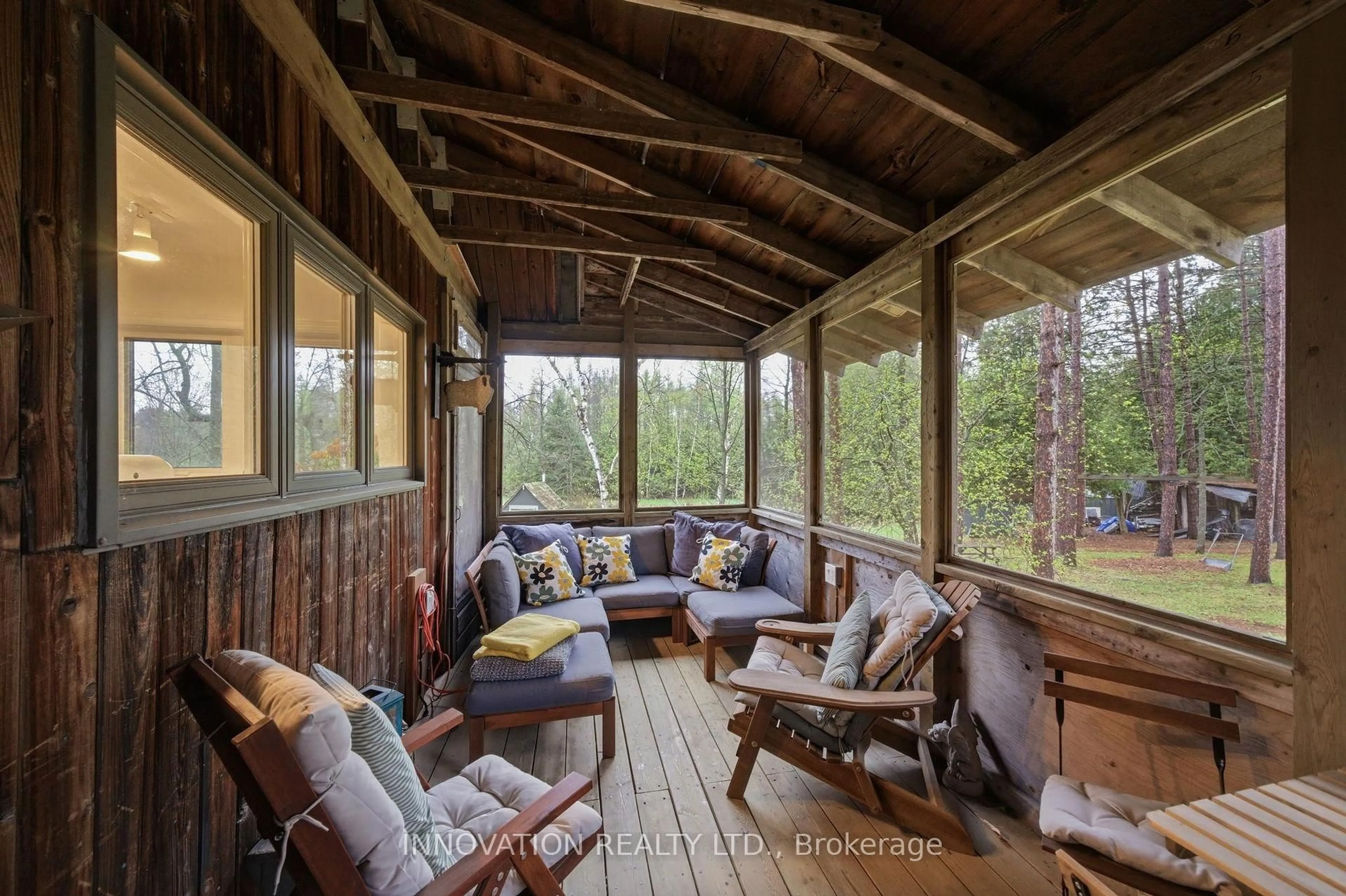 Patio, forest/trees view for 6922 Flewellyn Rd, Stittsville Ontario K2S 1A9