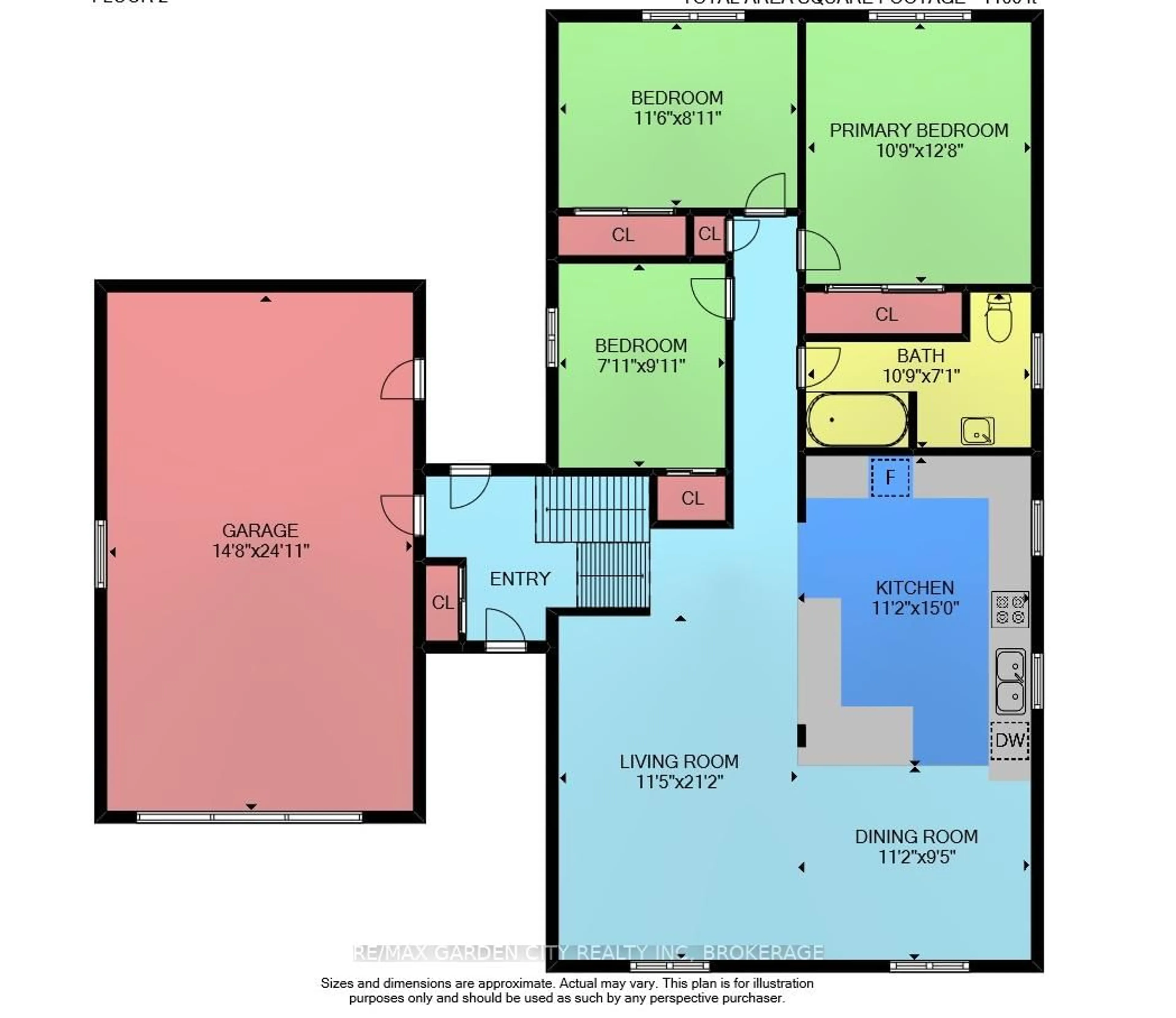 Floor plan for 725 Clare Ave, Welland Ontario L3C 3B9