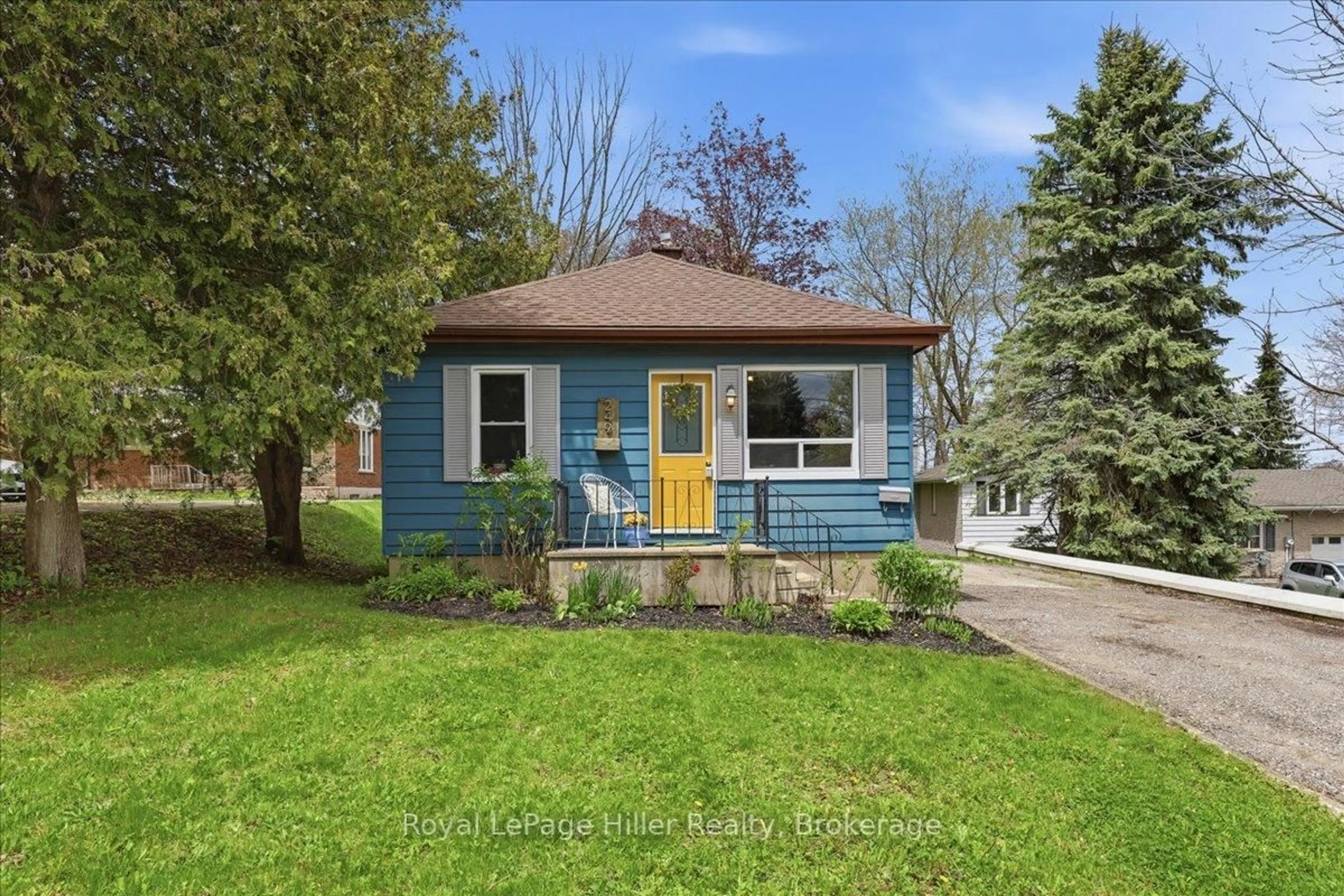 Home with vinyl exterior material, street for 249 Bower Hill Rd, Woodstock Ontario N4S 2N5