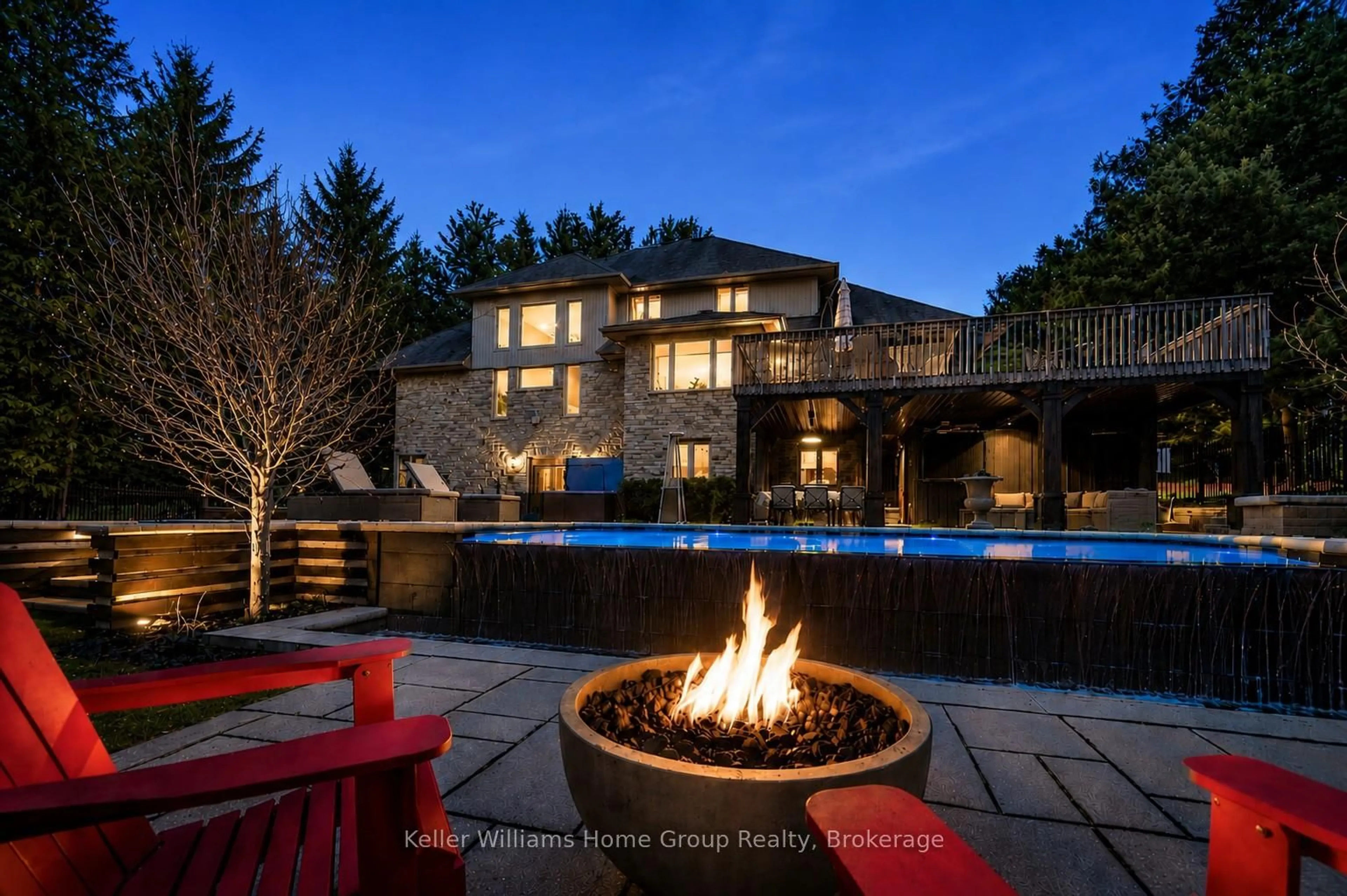 Patio, water/lake/river/ocean view for 47 Wissler Rdge, Centre Wellington Ontario N0B 1S0