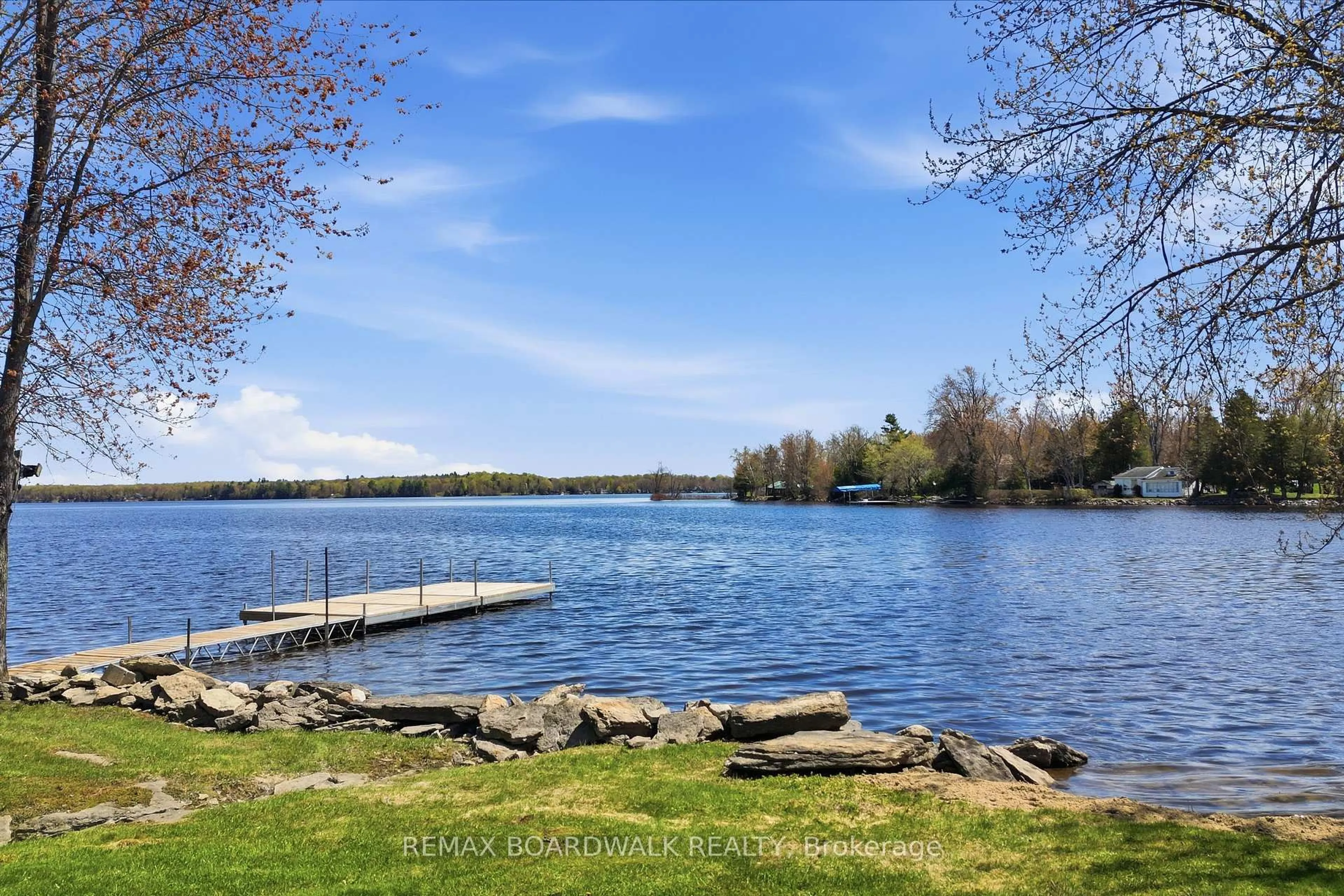 Patio, water/lake/river/ocean view for 100 Mcculloughs Landing, Perth Ontario K7H 3C8