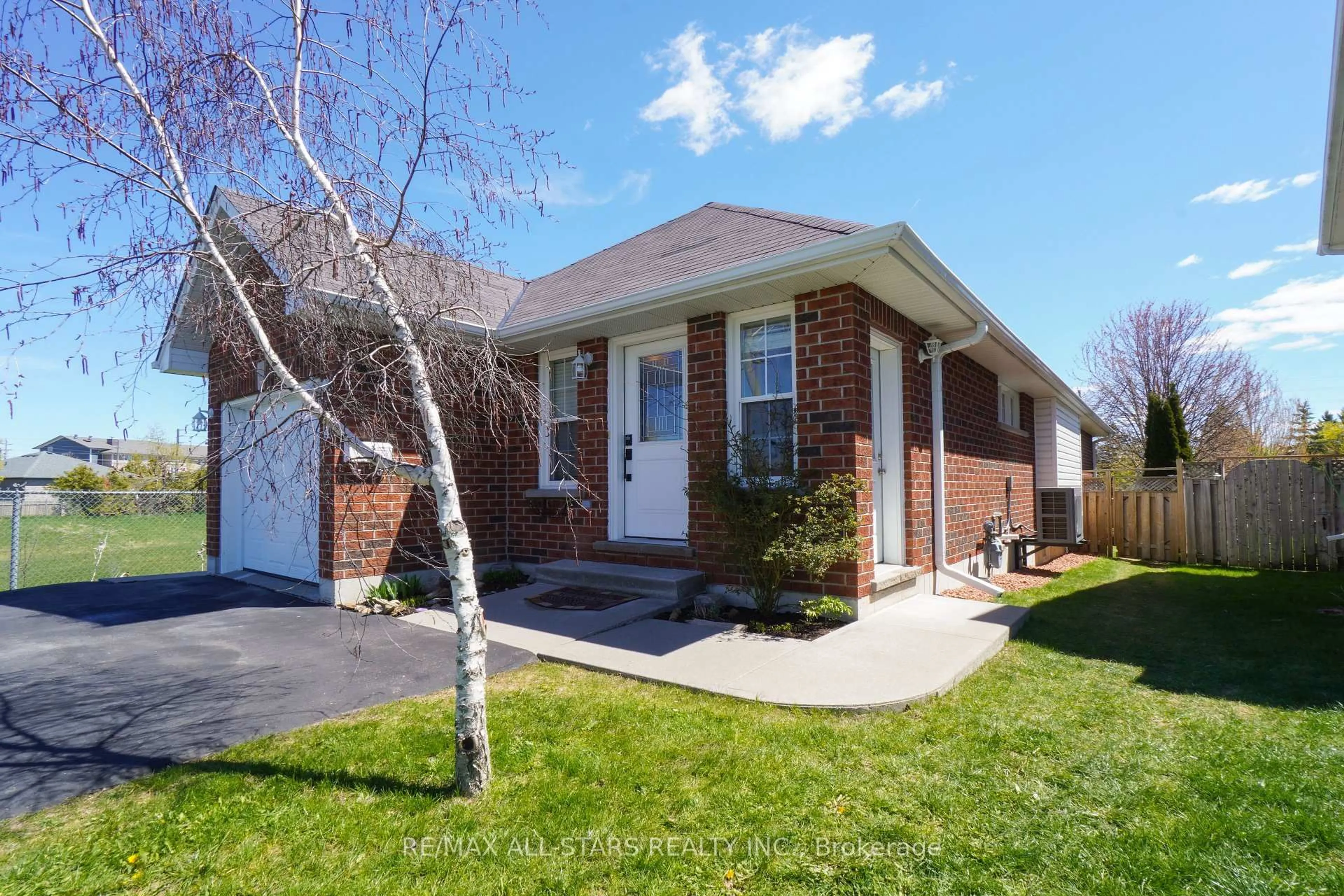 Home with brick exterior material, street for 14 Laurent Blvd, Kawartha Lakes Ontario K9V 6G3