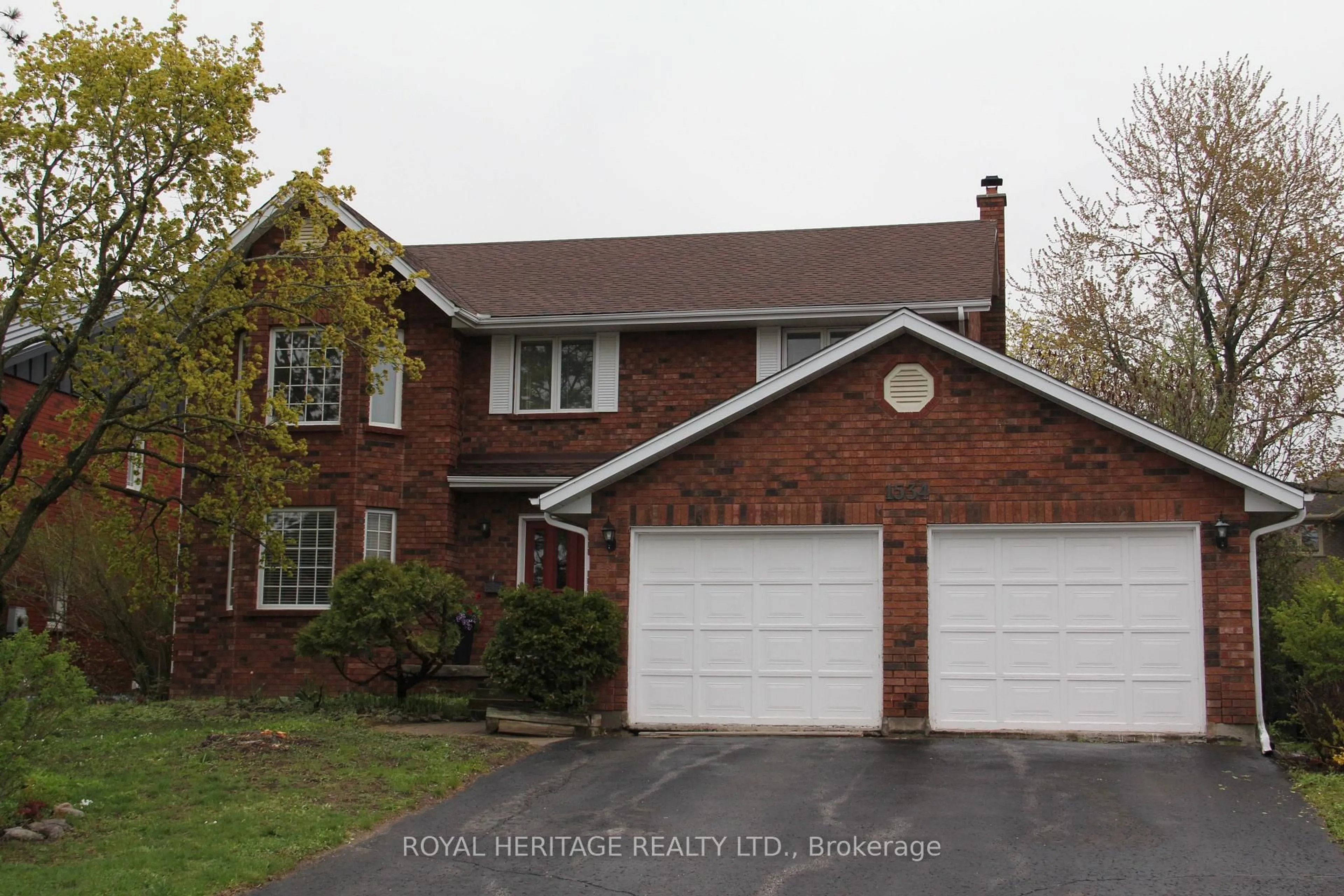 Home with brick exterior material, street for 1534 Scollard Cres, Peterborough Ontario K9H 7L1