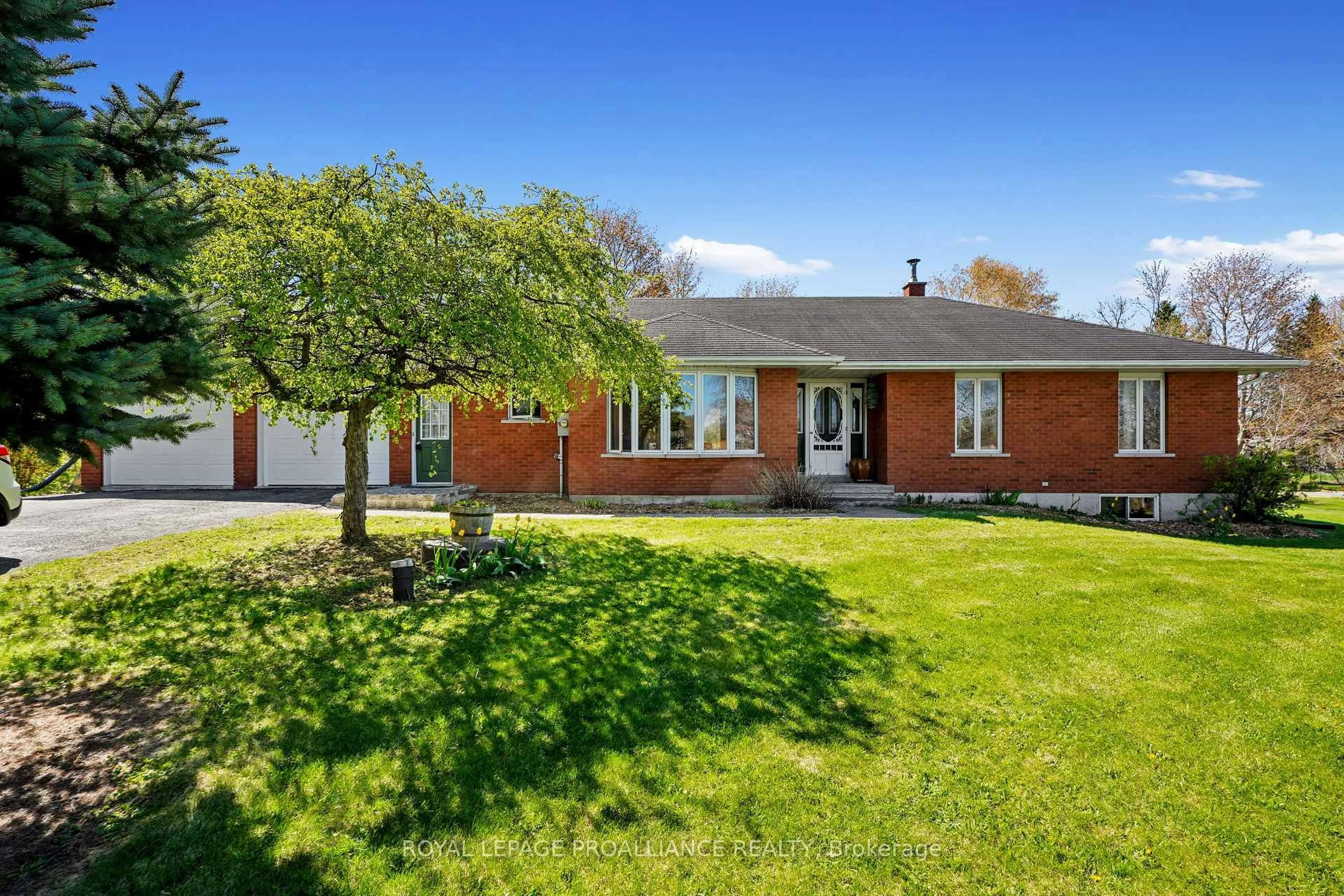 A pic from outside/outdoor area/front of a property/back of a property/a pic from drone, street for 11834 3rd Line Rd, Alnwick/Haldimand Ontario K0K 2X0