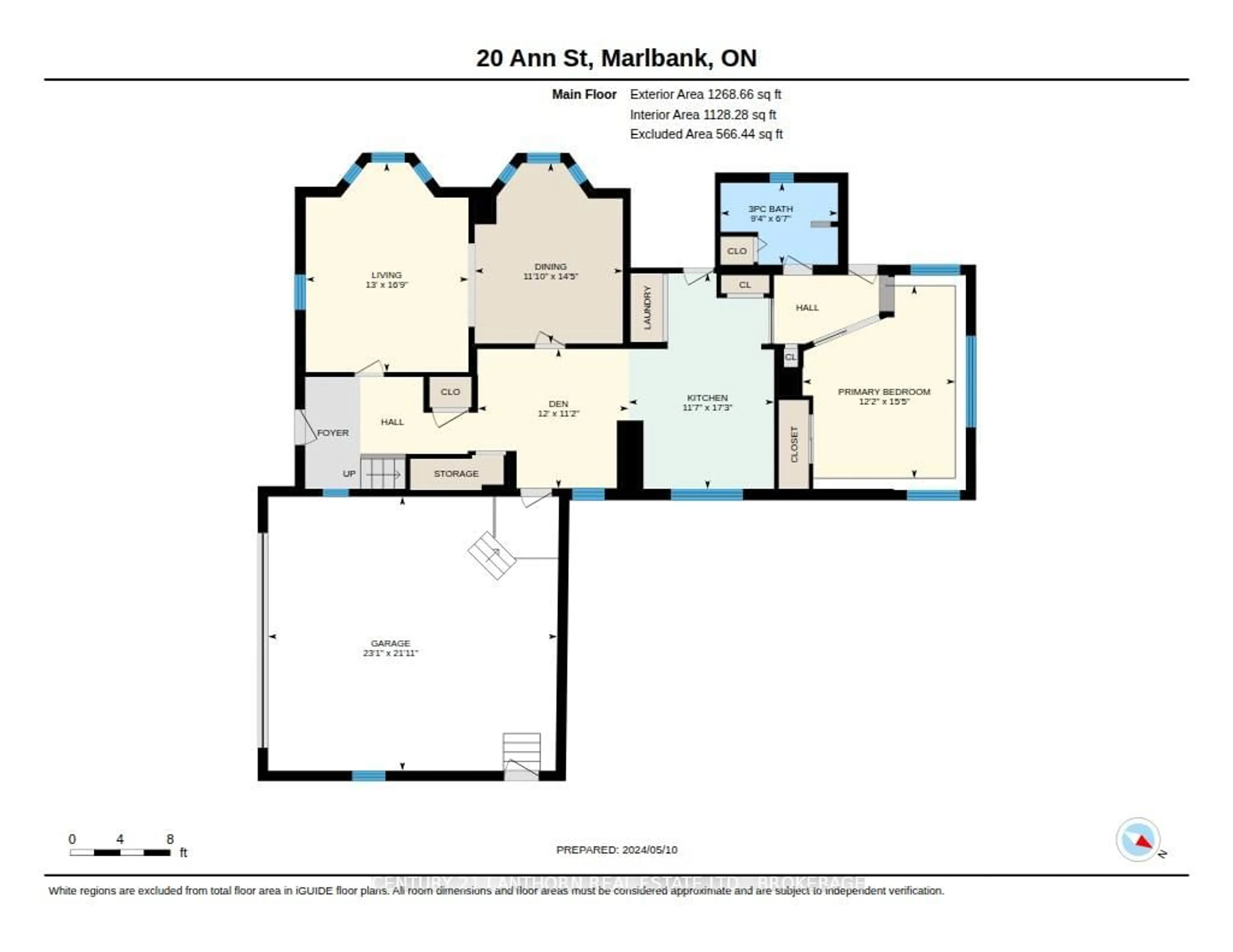 Floor plan for 20 Ann St, Tweed Ontario K0K 2L0