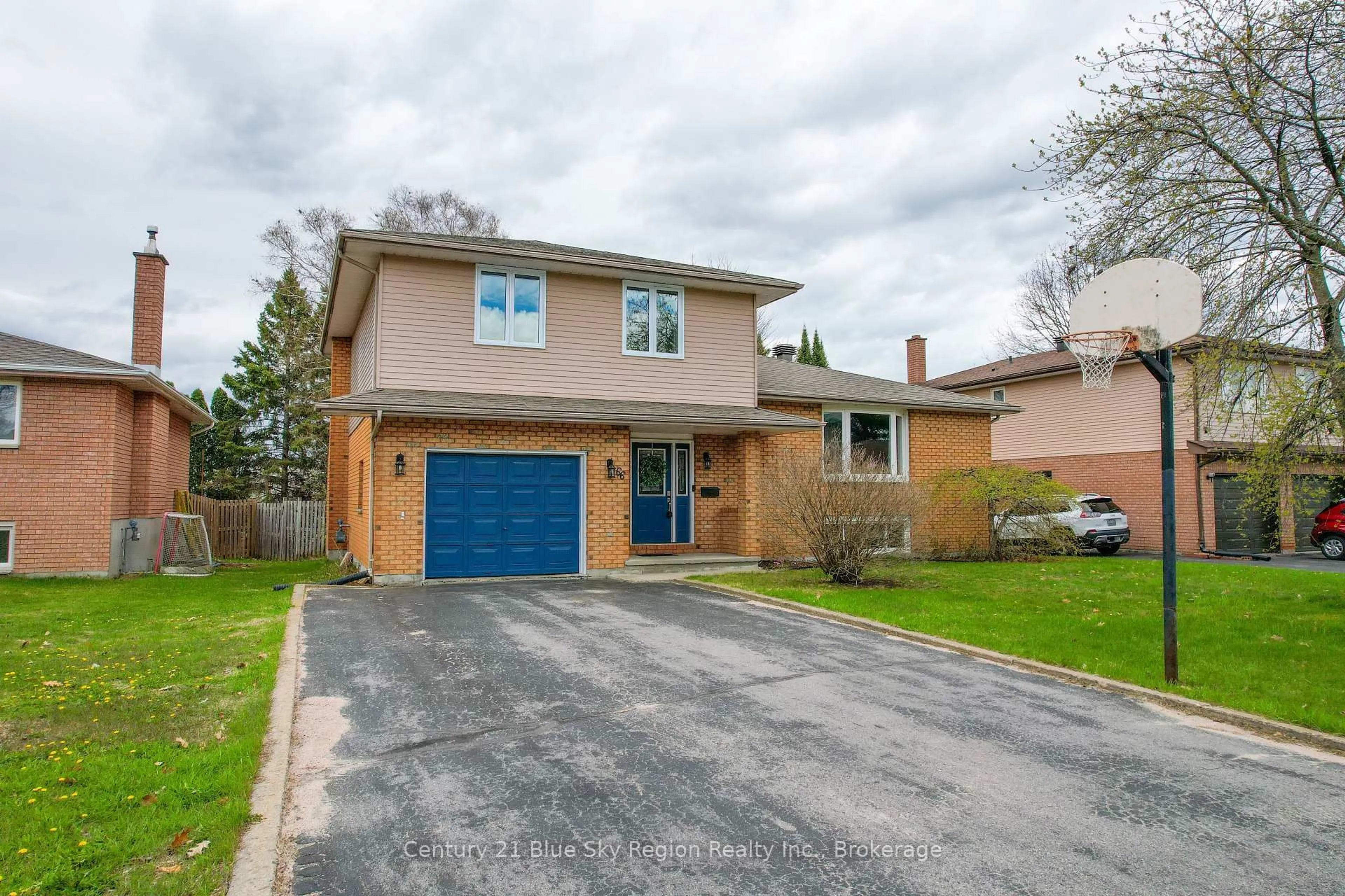 Home with brick exterior material, street for 66 Veronica Dr, North Bay Ontario P1B 9K4