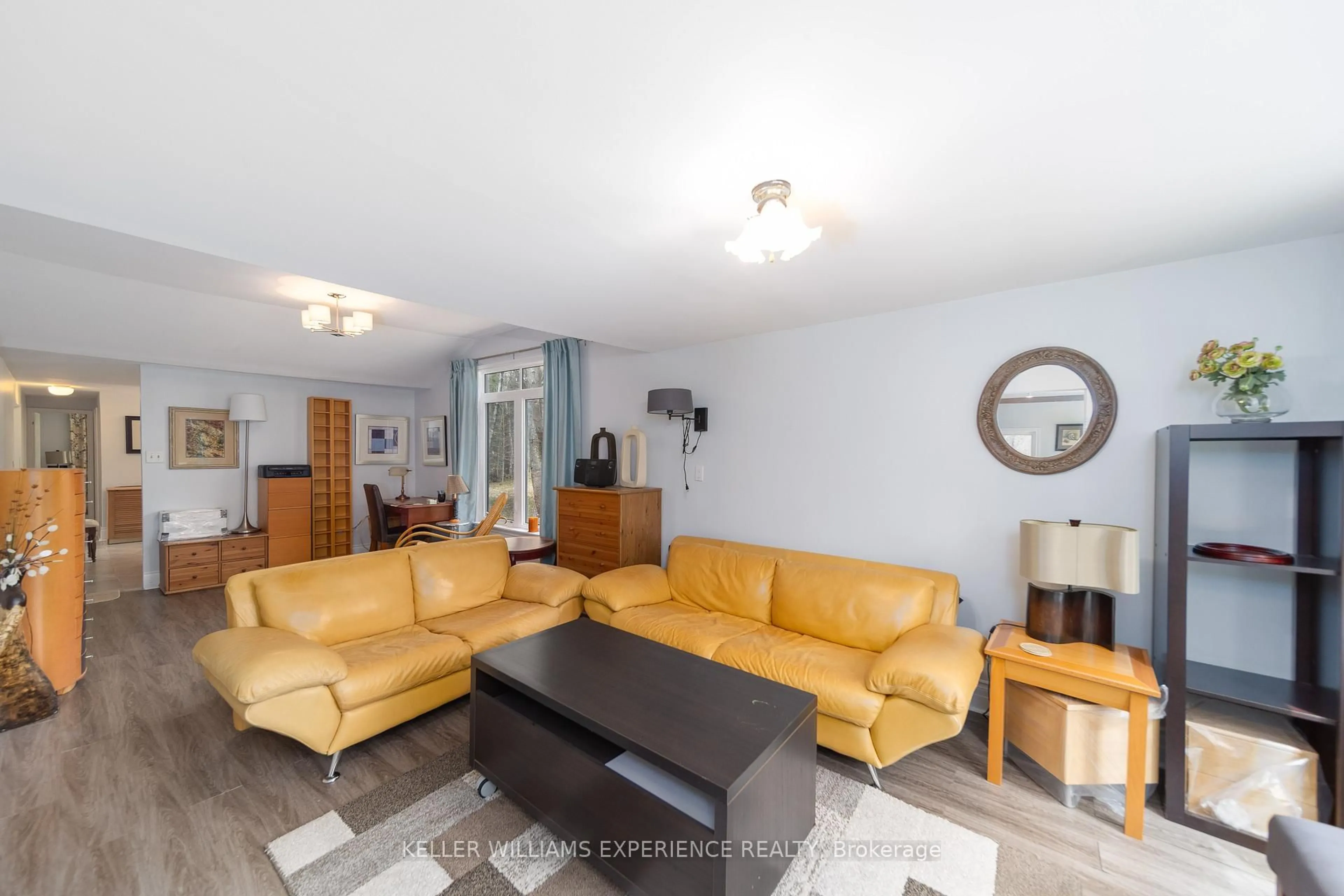 Living room with furniture, unknown for 7390 Sadowa Rd, Kawartha Lakes Ontario L0K 1W0