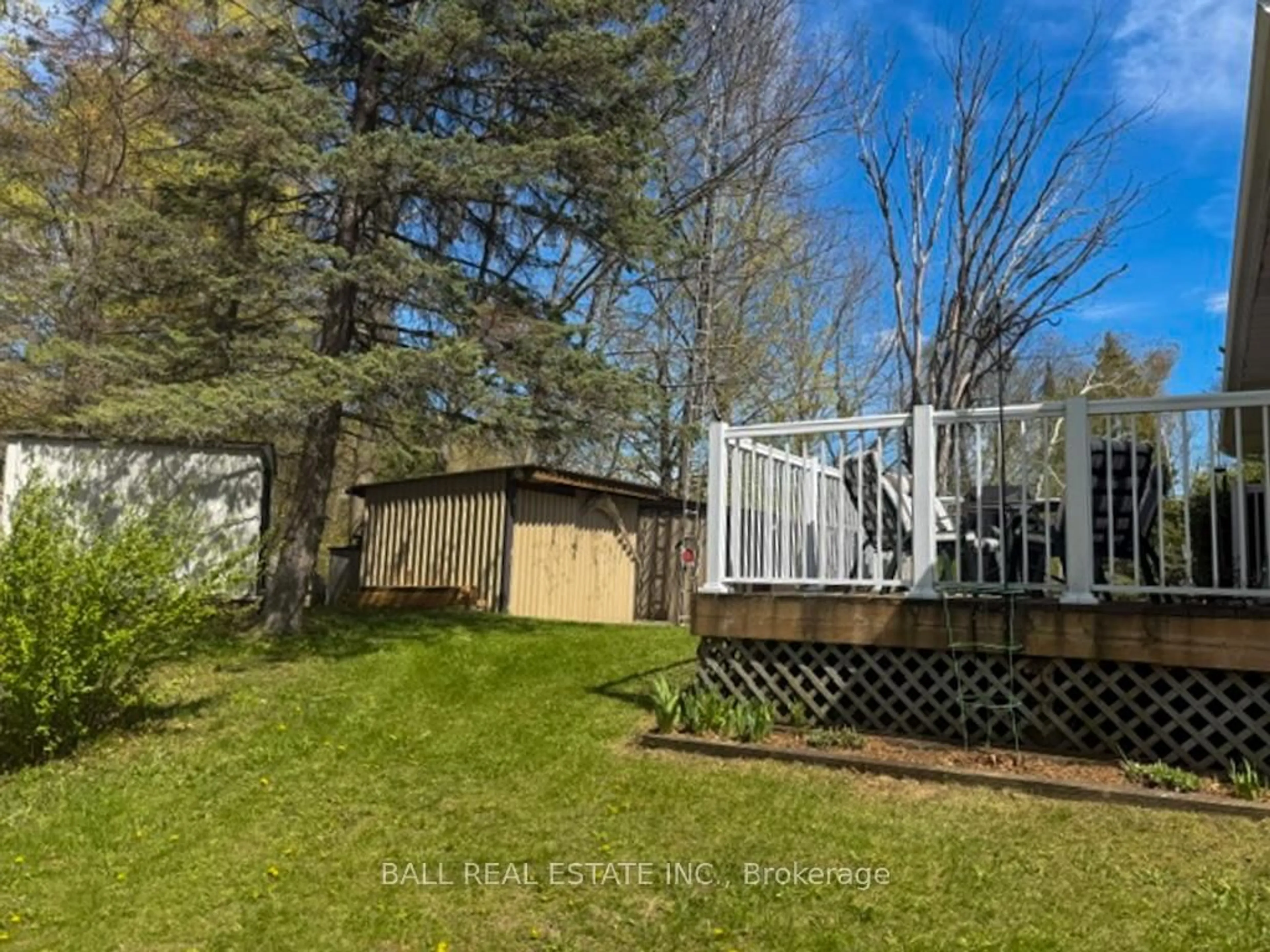 A pic from outside/outdoor area/front of a property/back of a property/a pic from drone, forest/trees view for 2811 Antelope Tr, Selwyn Ontario K0L 2H0