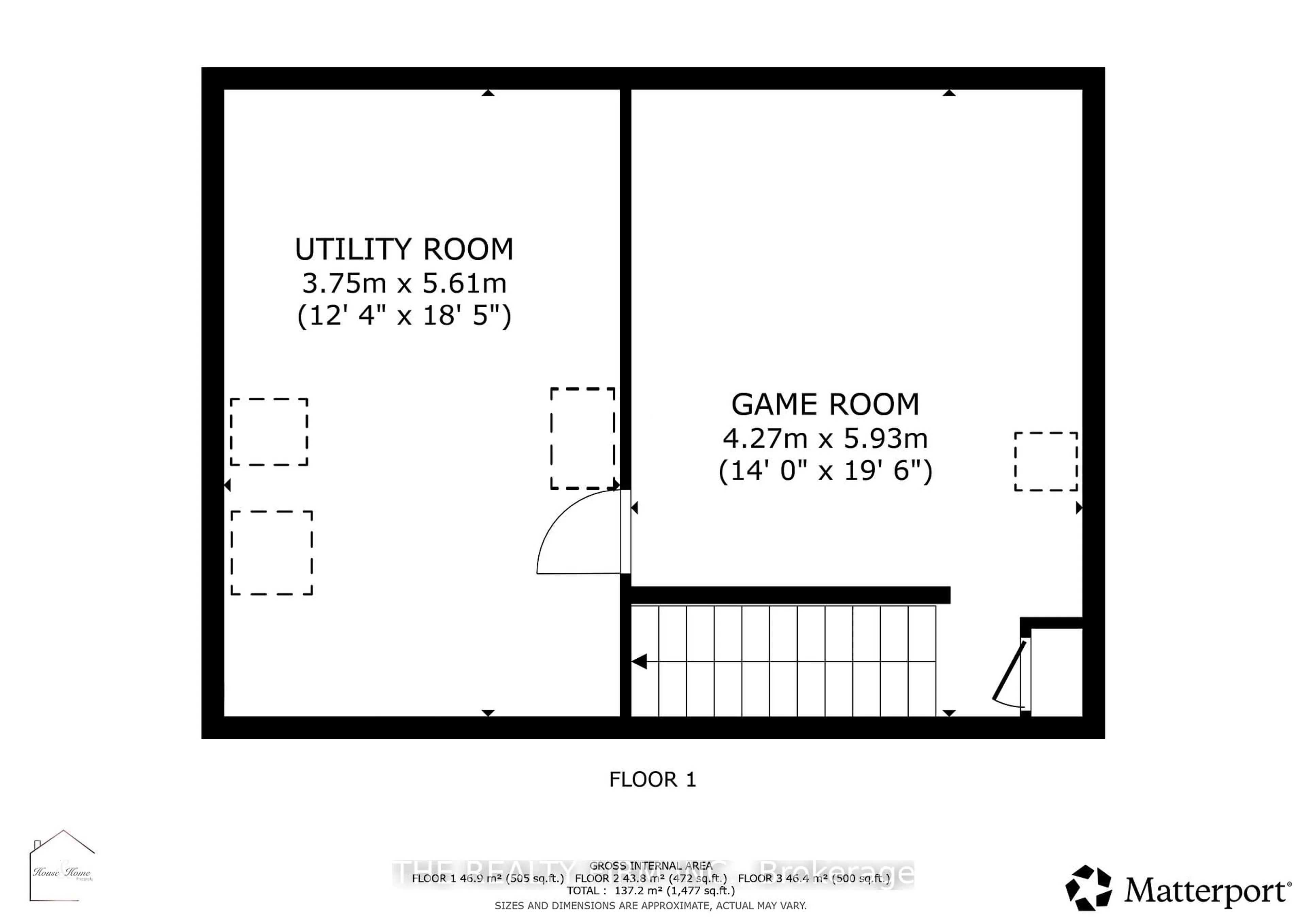 Floor plan for 1138 Pearson Dr, Woodstock Ontario N4S 8V2
